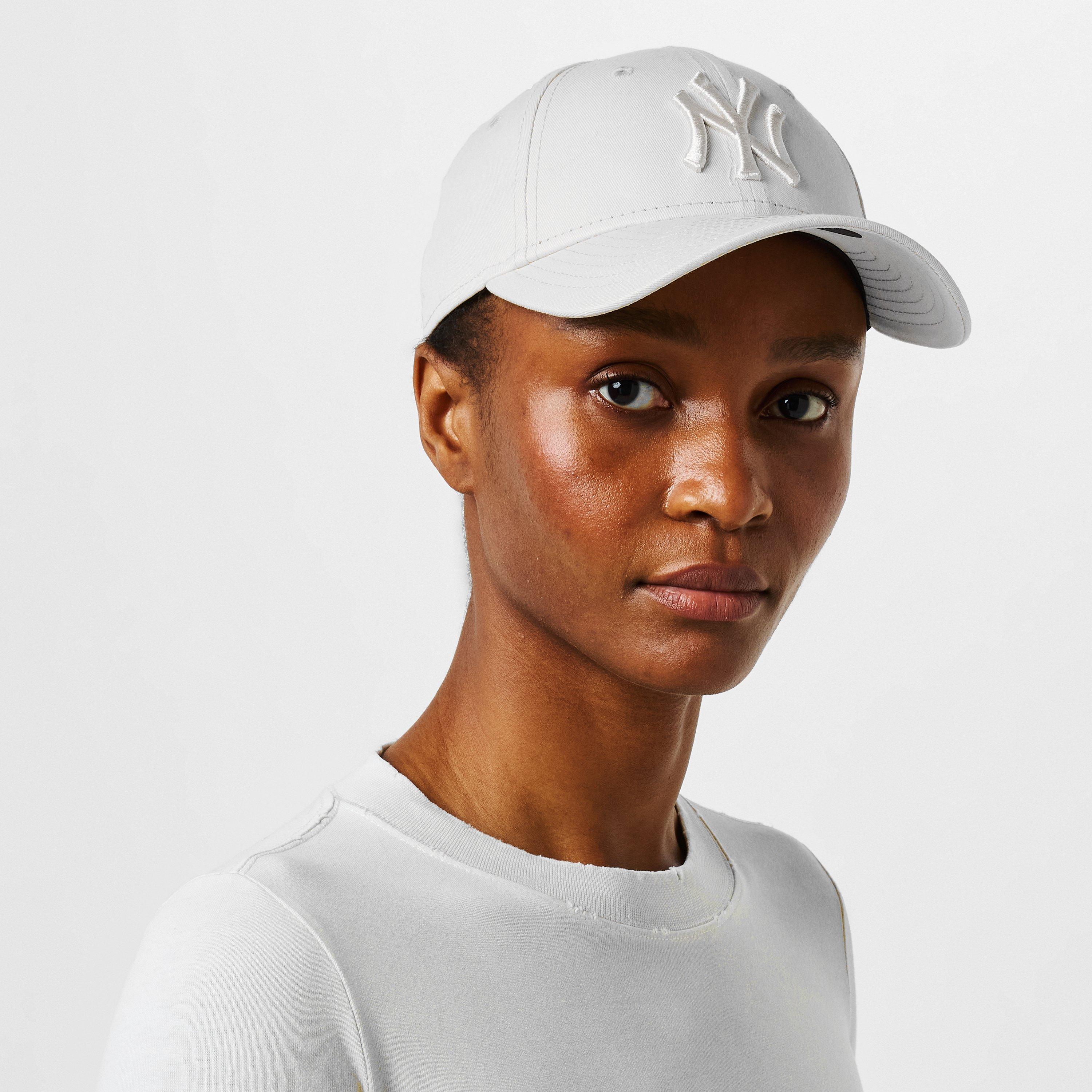 NY Triple White - New Era - Womens 9FORTY Baseball Cap - 2