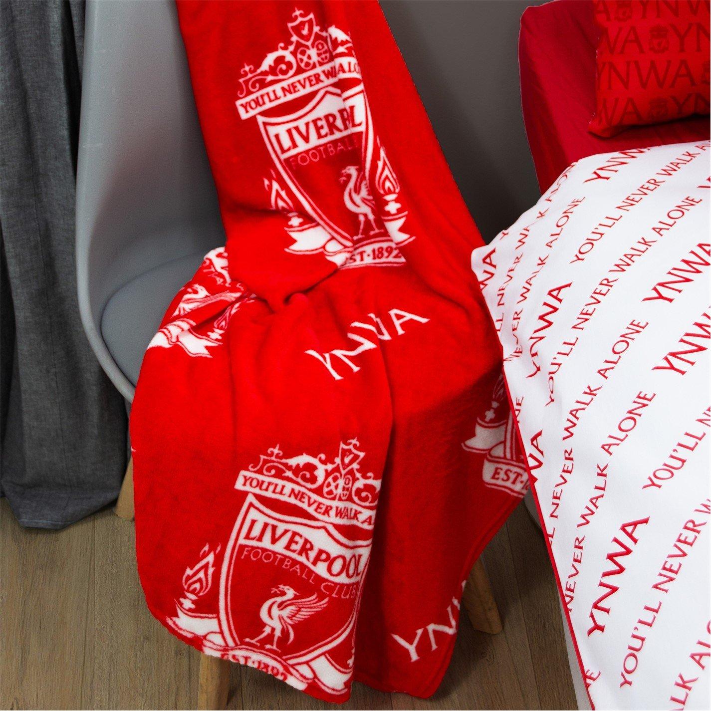 Team  Kids Liverpool Fc Fleece Blanket -  - 100x150