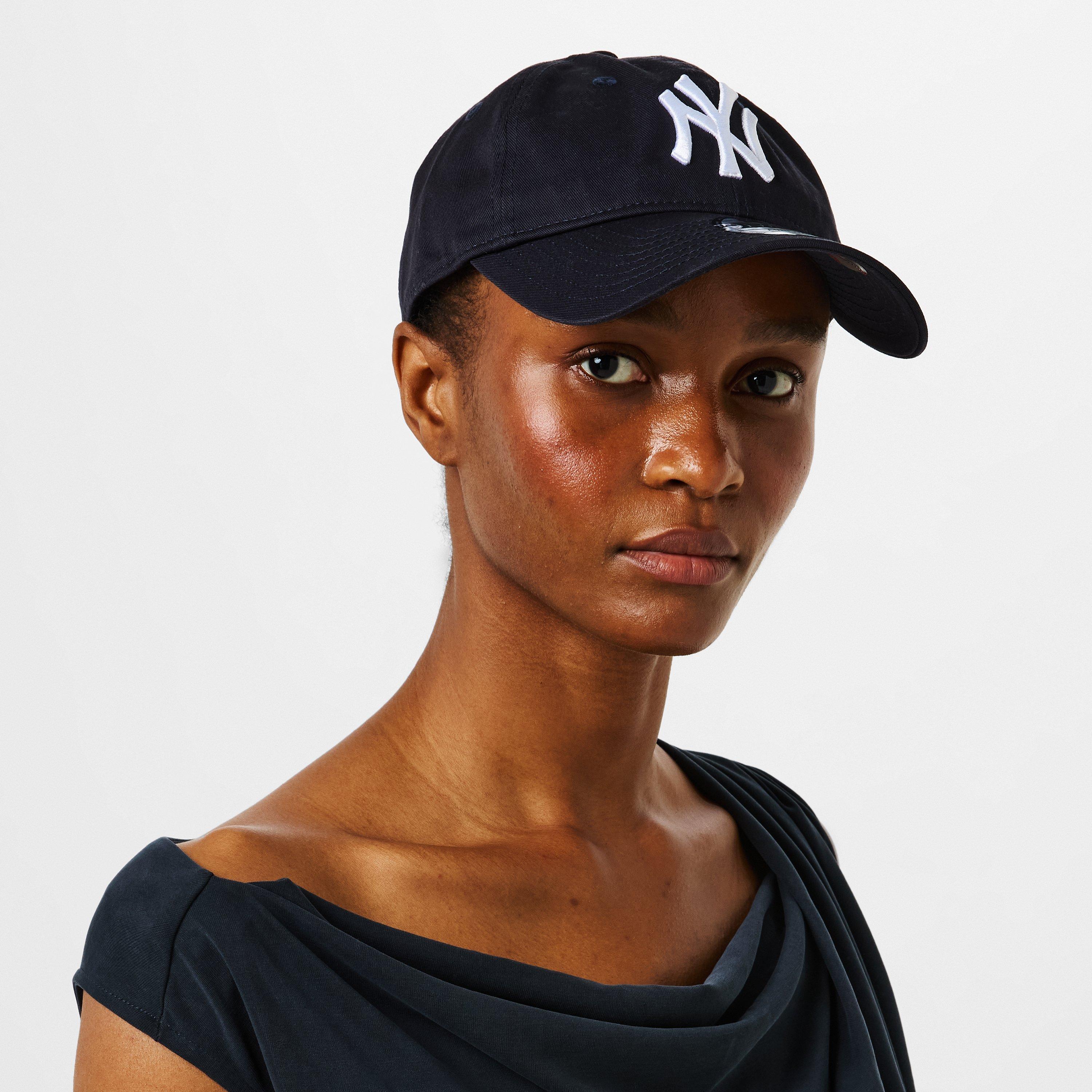 NY Navy/White - New Era - Womens 9TWENTY Baseball Cap - 2