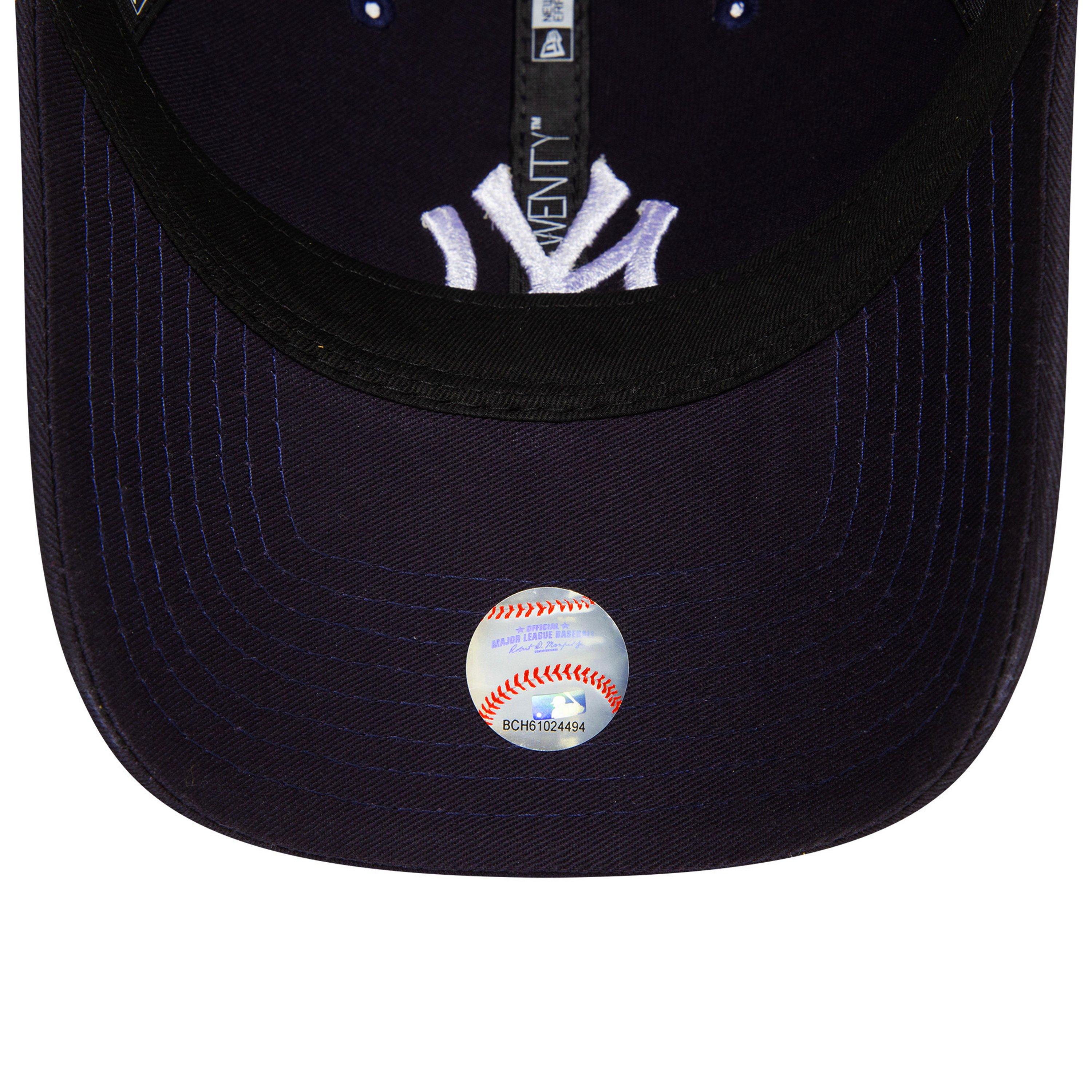 NY Navy/White - New Era - Womens 9TWENTY Baseball Cap - 5