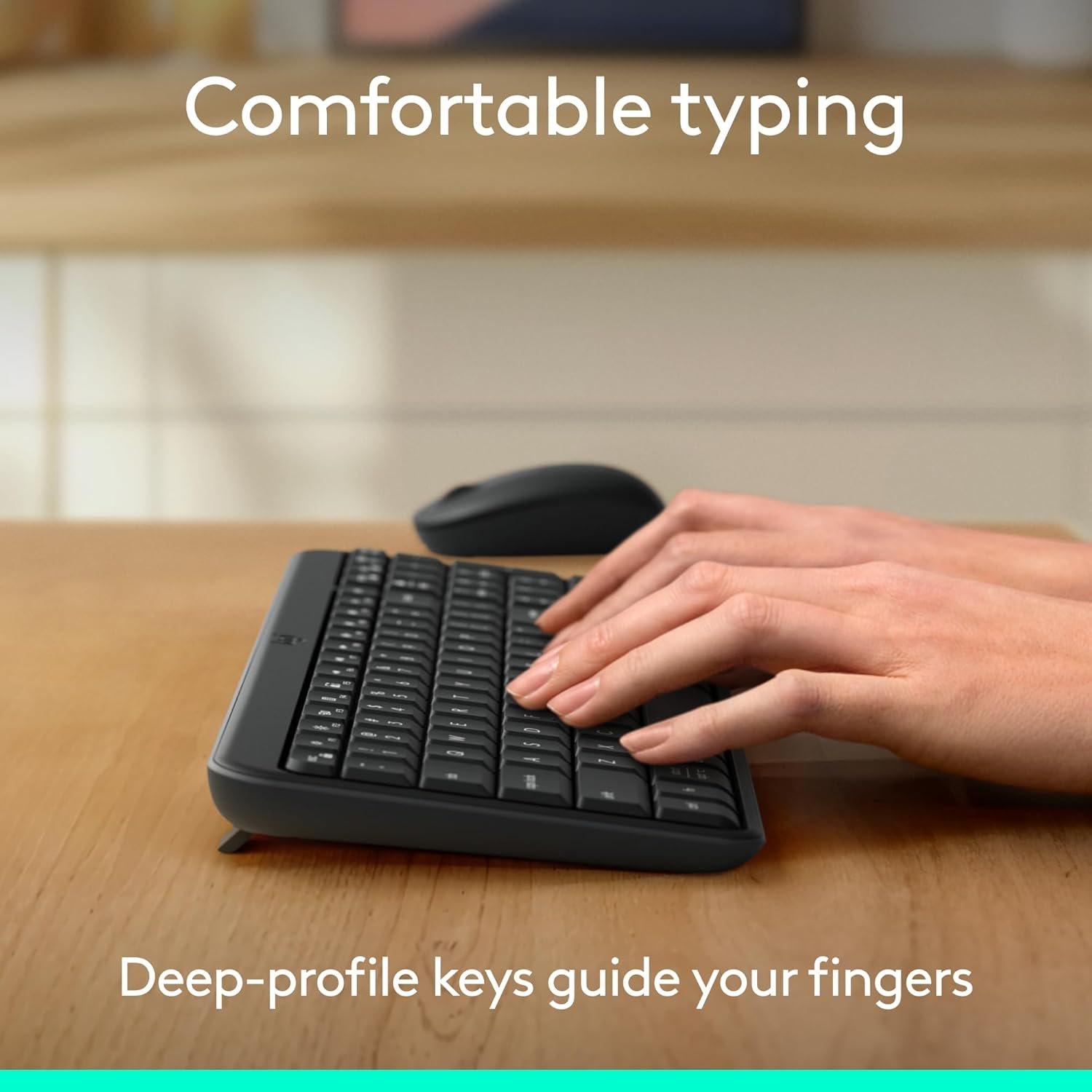 Black - Logitech - Logitech K250 Compact Bluetooth Wireless Keyboard - 4