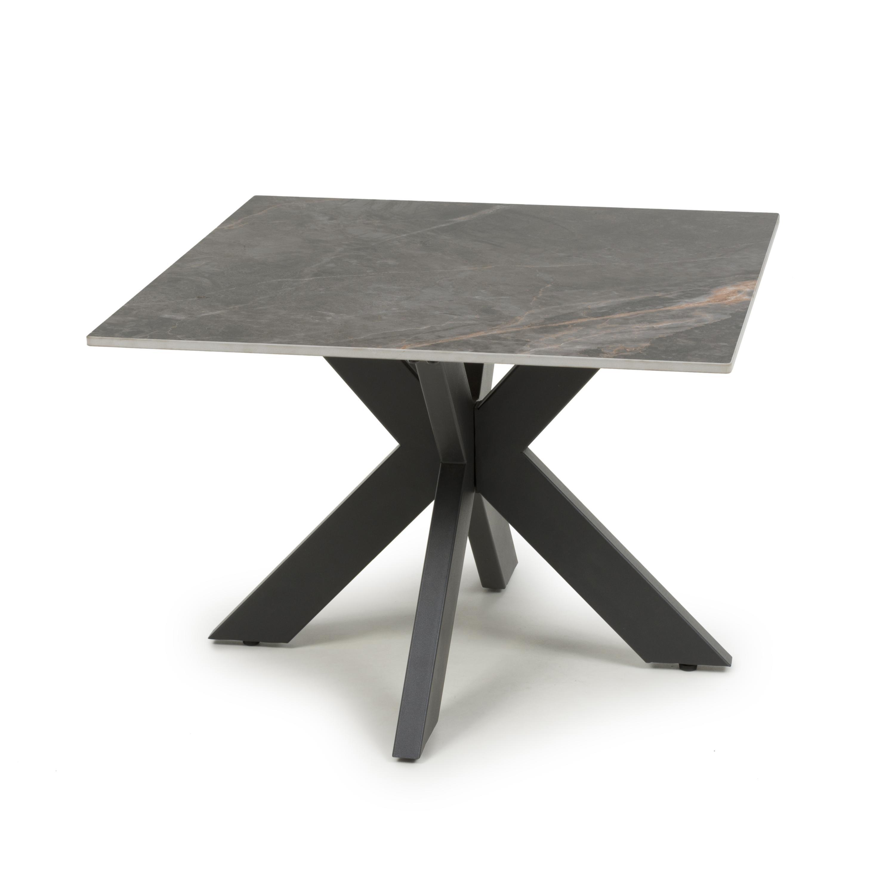 Toronto Square Ceramic End Table