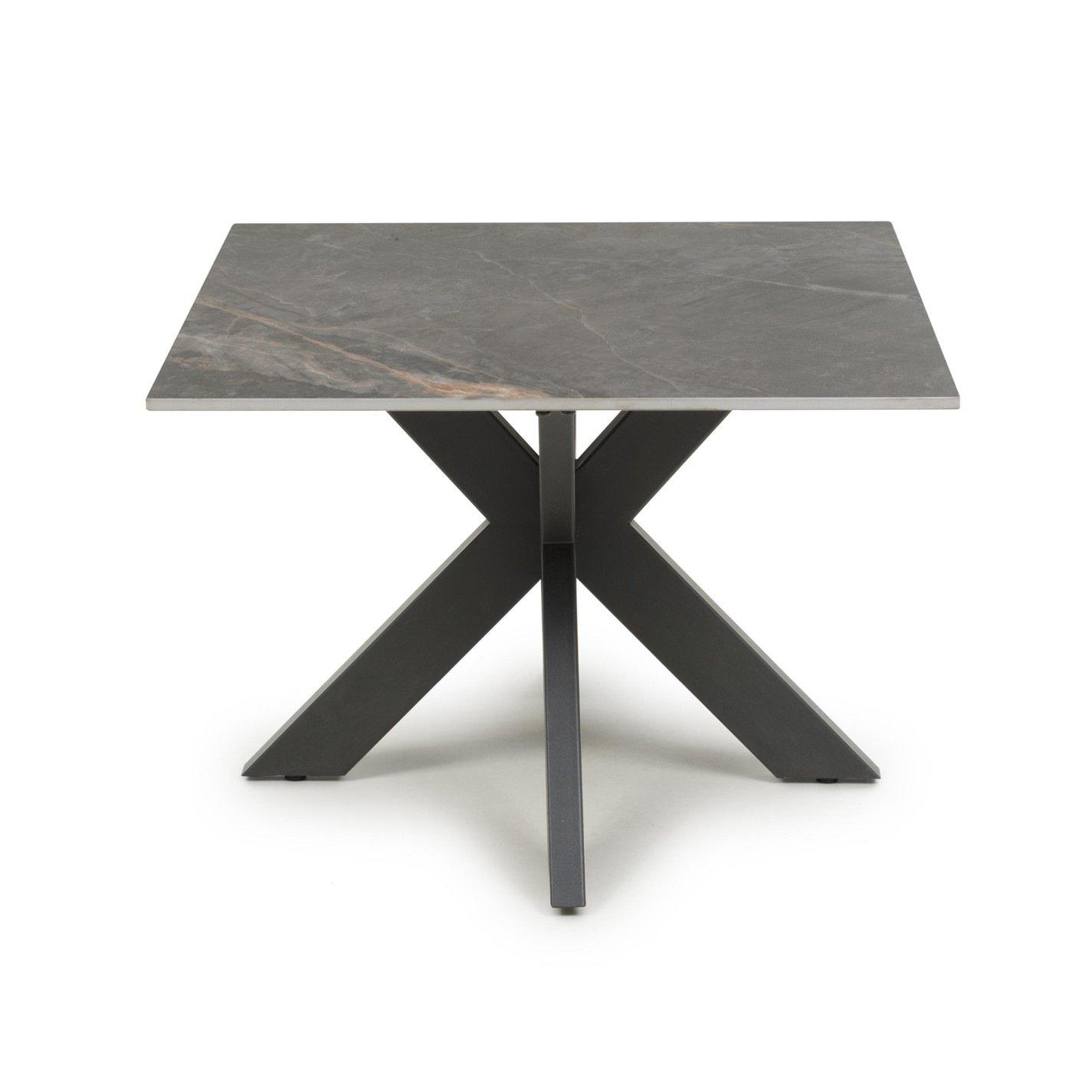 Grey - Shankar - Toronto Square Ceramic End Table - 2