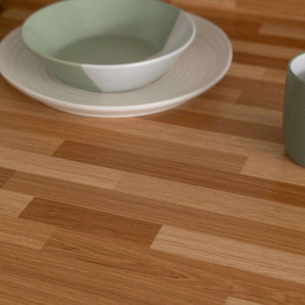 Brown - D C Fix - dc fix Mod Butchers Block Self Adhesive Vinyl Pk 3 - 3