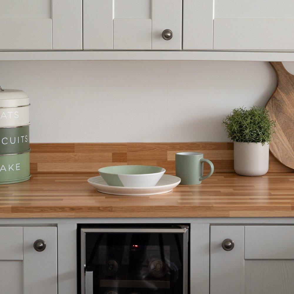 Brown - D C Fix - dc fix Mod Butchers Block Self Adhesive Vinyl Pk 3 - 4