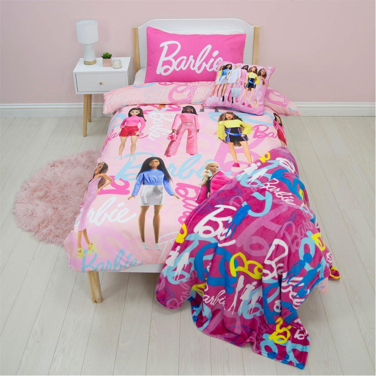 Multi - Barbie - Unboxed Square Cushion - 6