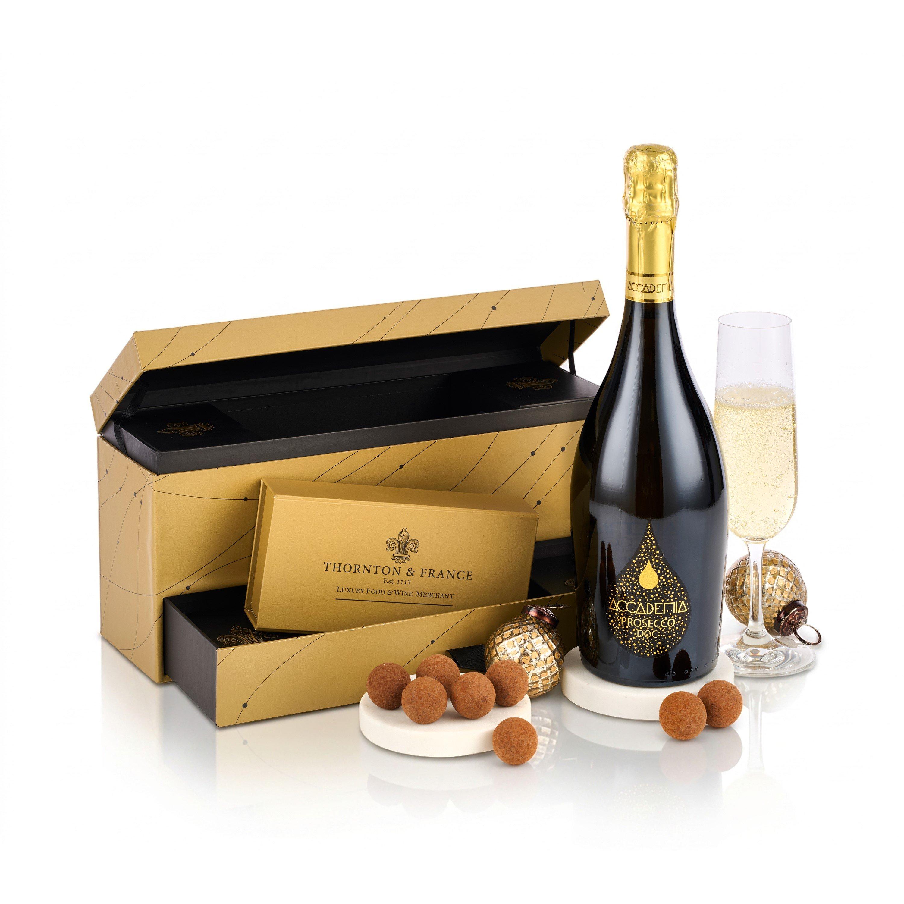 Multi - Spicers of Hythe - Luxury Prosecco & Truffles Gift