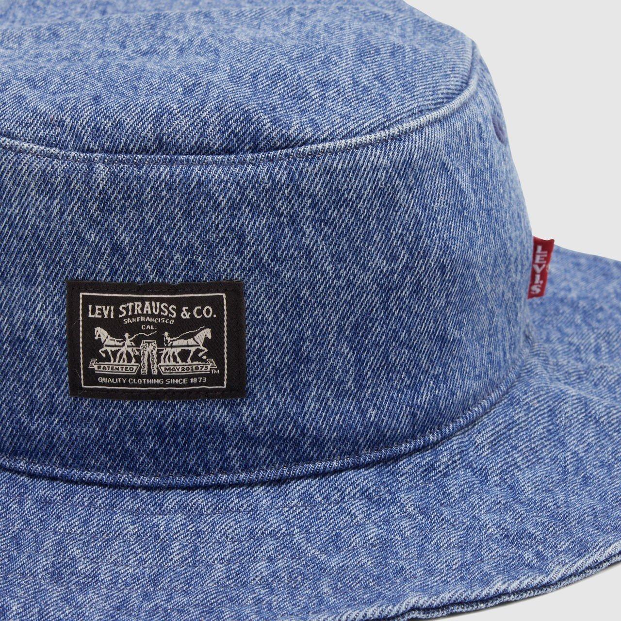 Denim - Levis - Summer Drawstring Bucket Hat O - 3