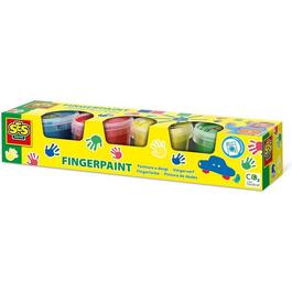 SES Creative Fingerpaint 4 primary colours x 110ml