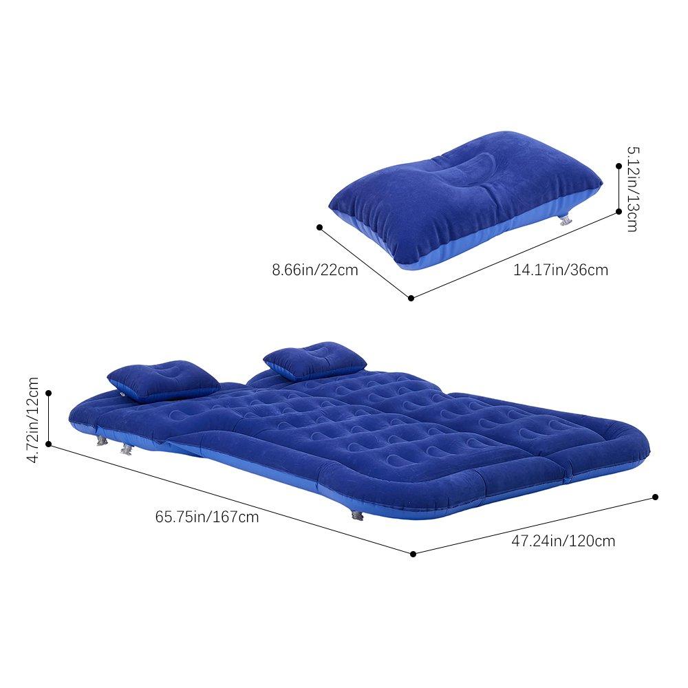 Blue - Breeins - Car Air Mattress with Pillows - 2