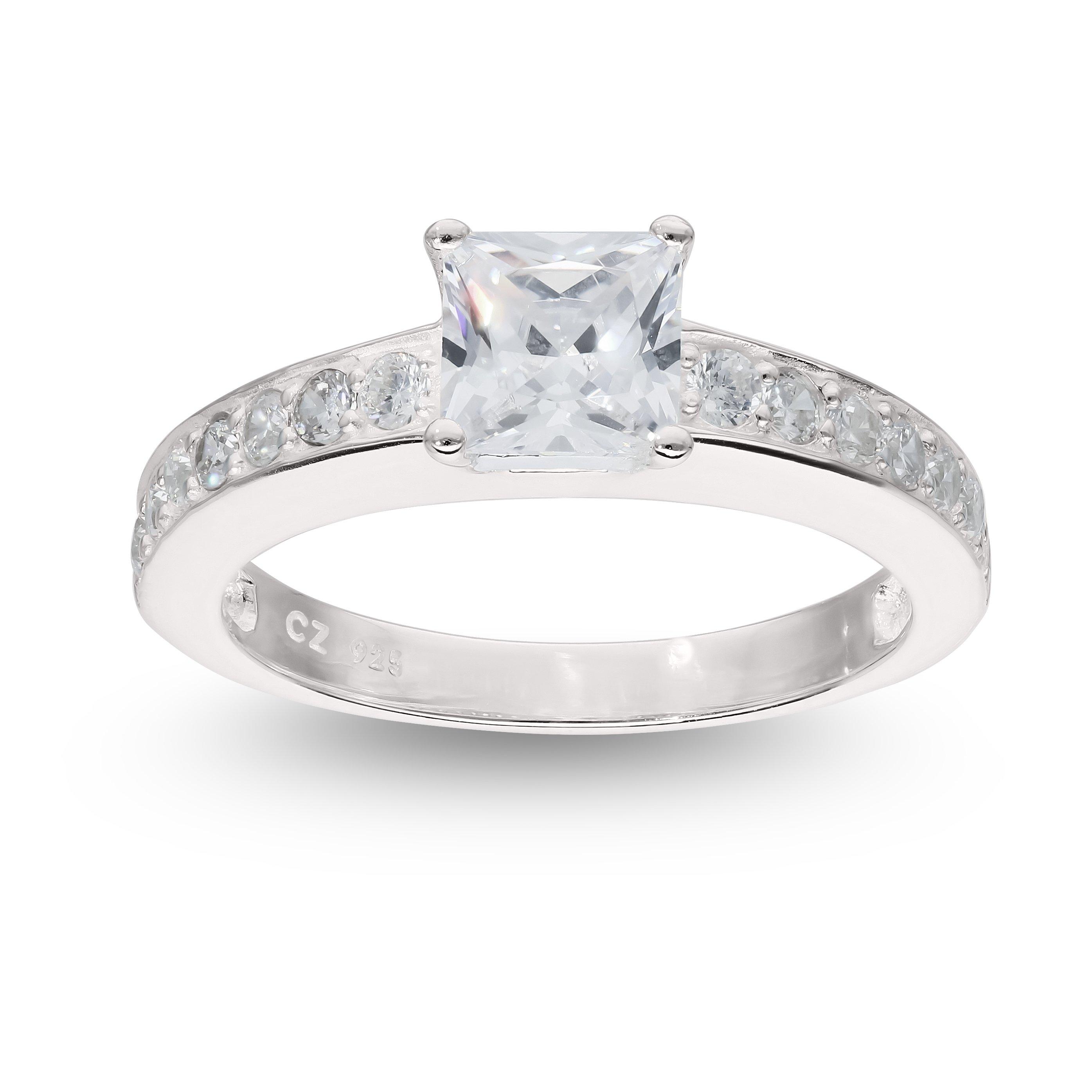 Silver - Be You - Sterling Silver CZ Ring - 2