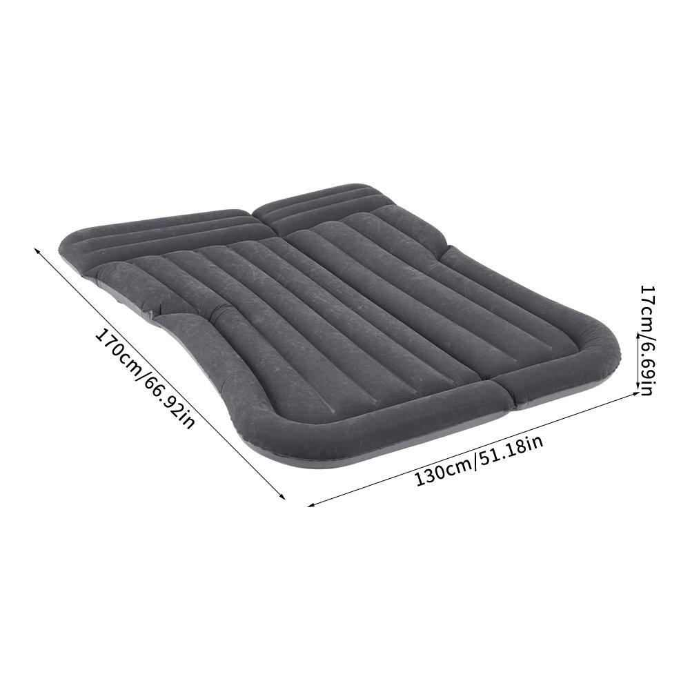 Grey - Breeins Camping - Car Air Mattress with Flocked Surface - 2