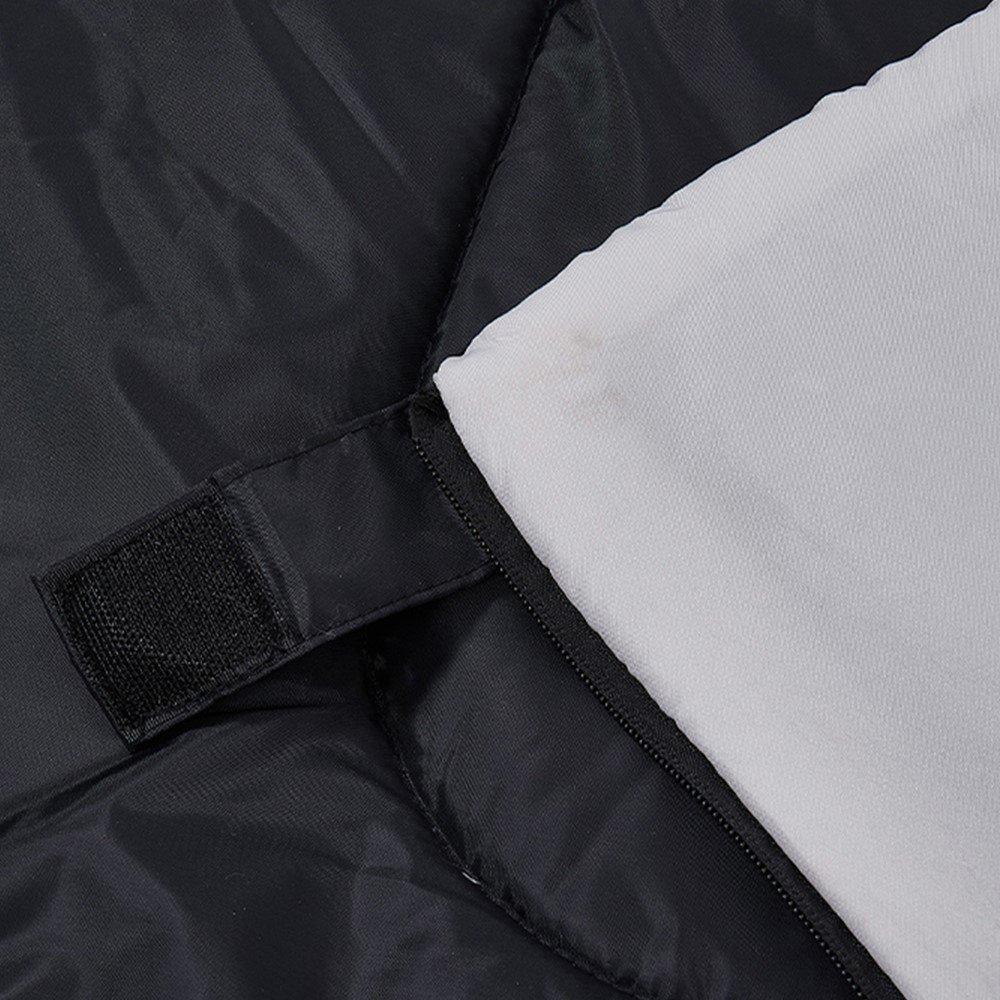 Black - Breeins Camping - Double Sleeping Bag with Two Pillows - 7