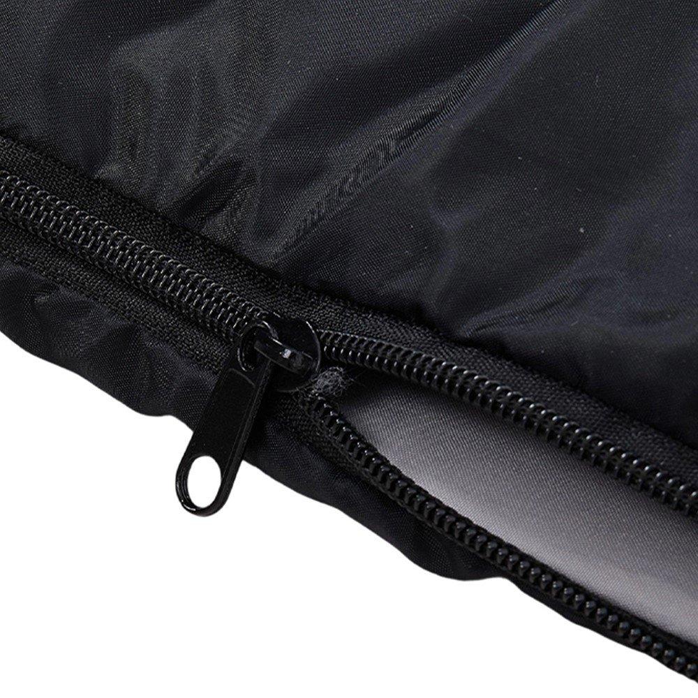 Black - Breeins Camping - Double Sleeping Bag with Two Pillows - 8