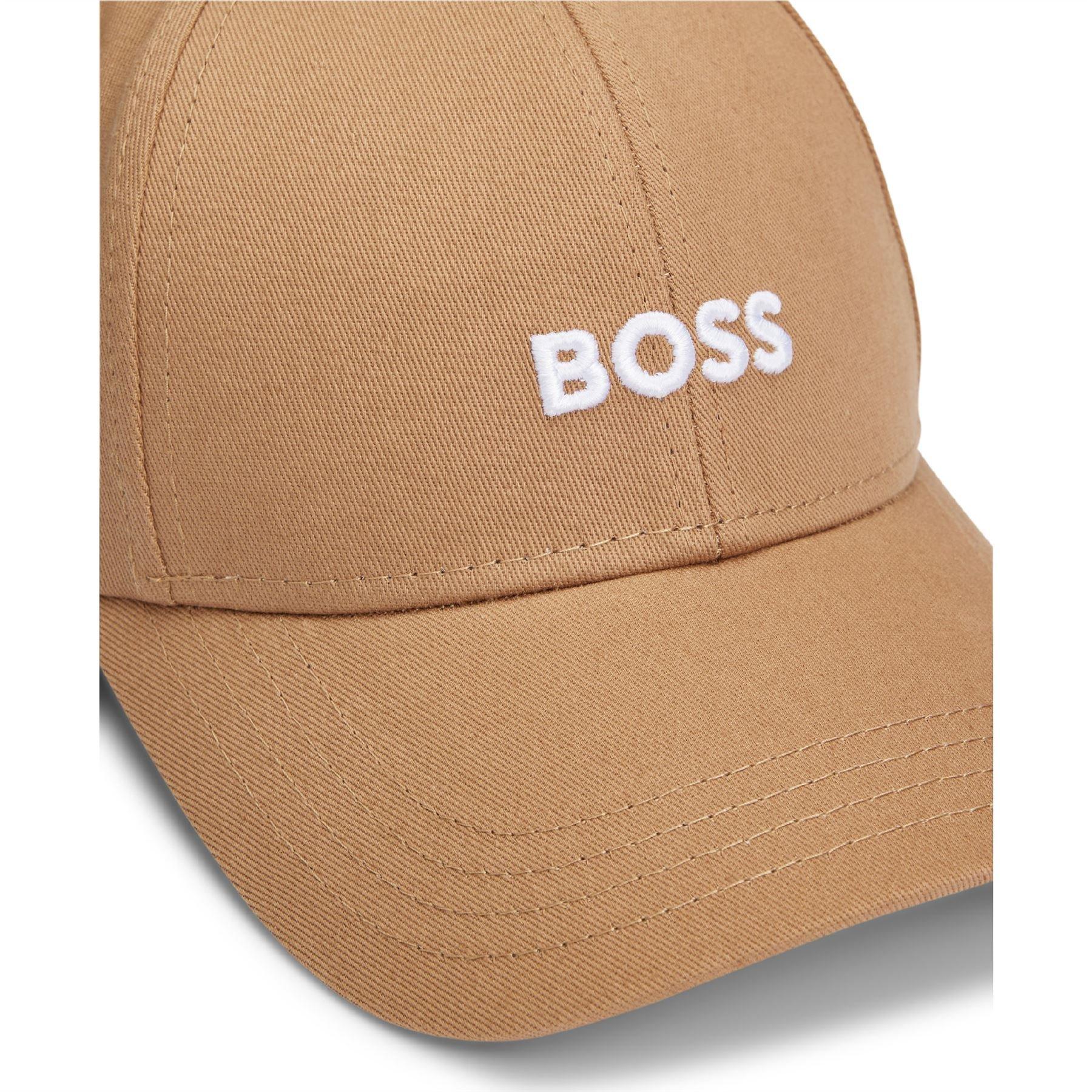 Beige - Boss - Zed Embroidered Logo Cap - 4