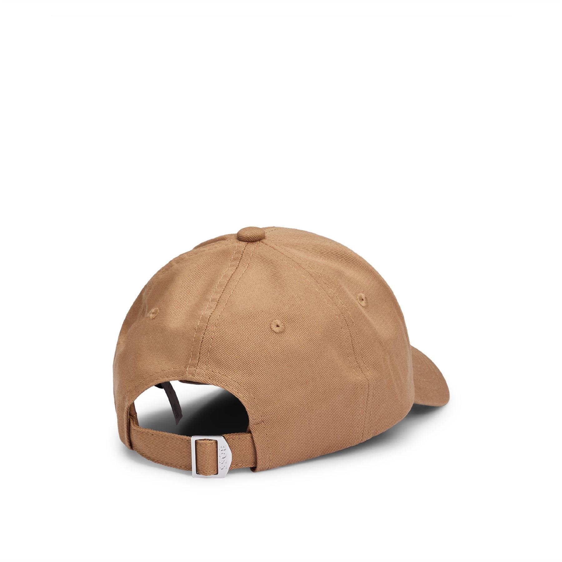 Beige - Boss - Zed Embroidered Logo Cap - 5