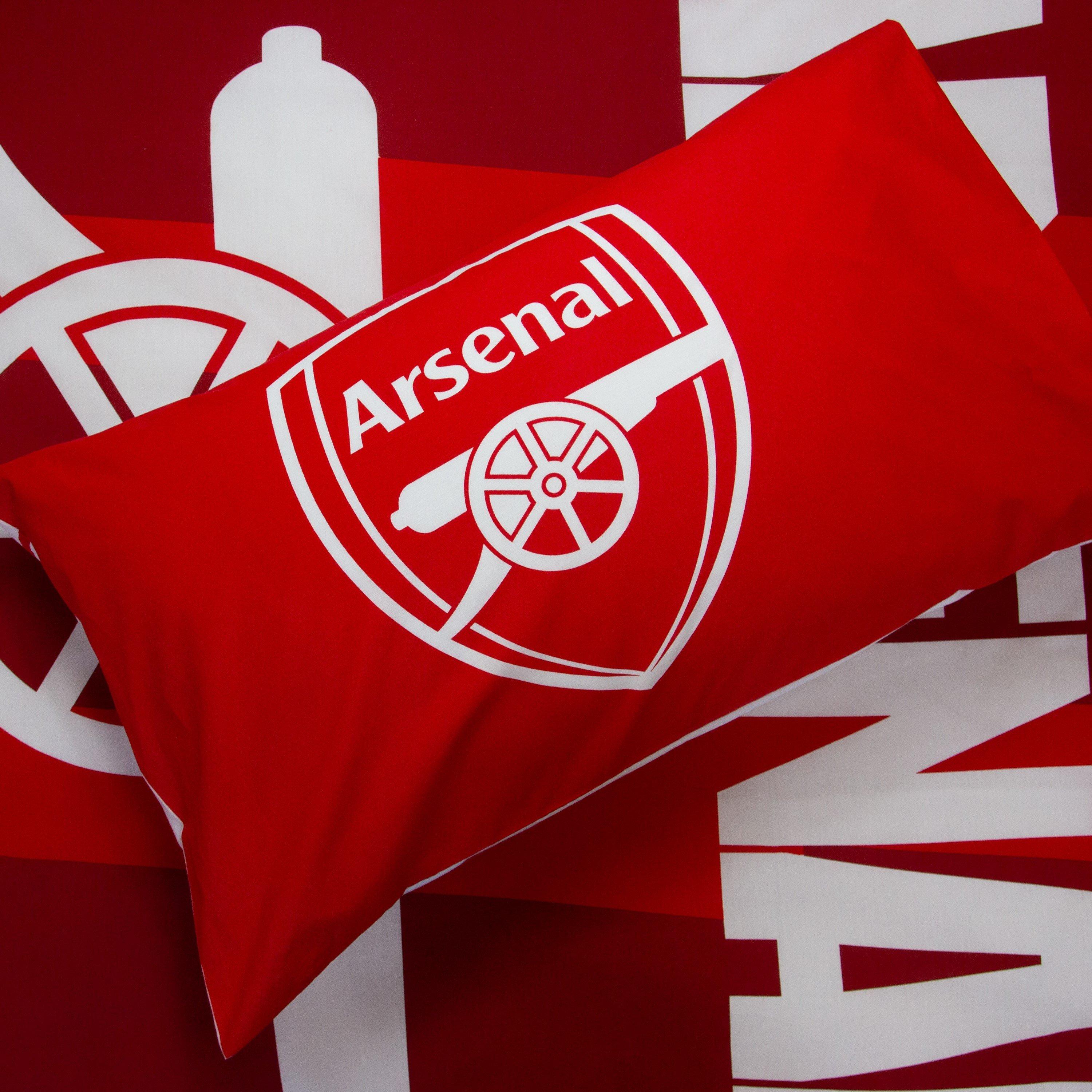 Multicolour - Arsenal FC - Arsenal Lightning Double Panel Duvet - 3