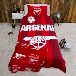 Team Arsenal Lightning Single Panel Duvet