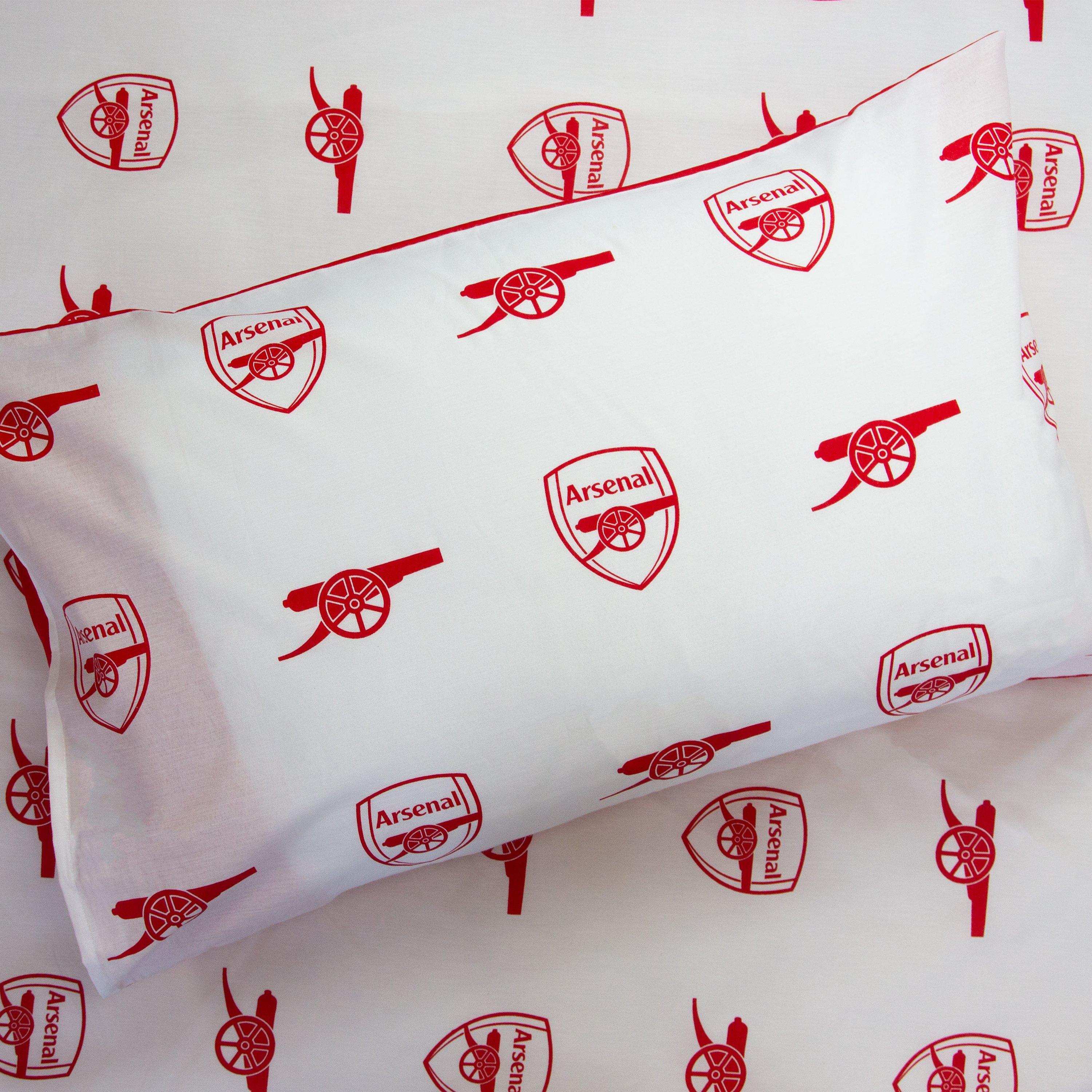 Multicolour - Arsenal FC - Arsenal Lightning Panel Duvet Set - 4