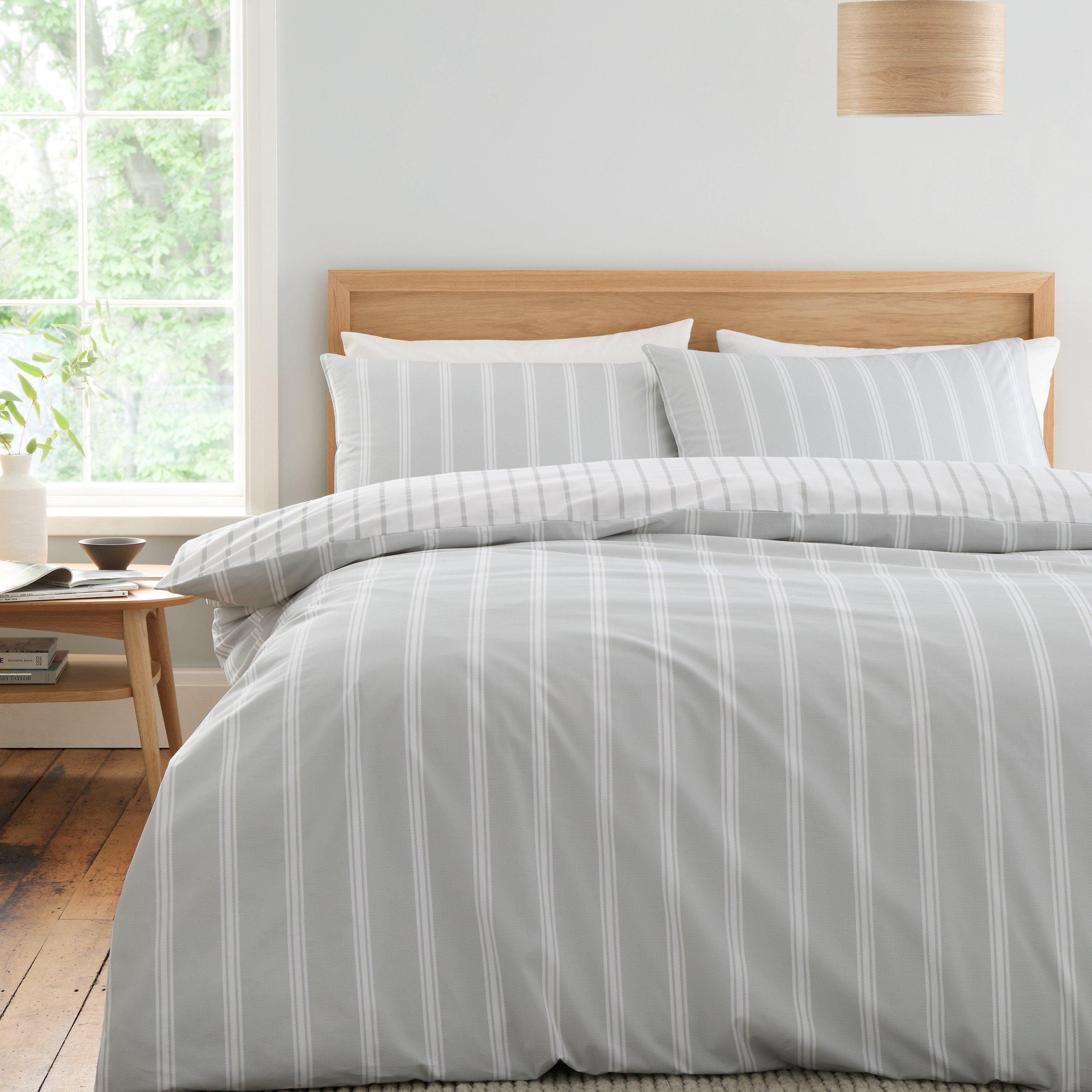 Bianca Ashford Stripe Reversible Duvet Cover Set