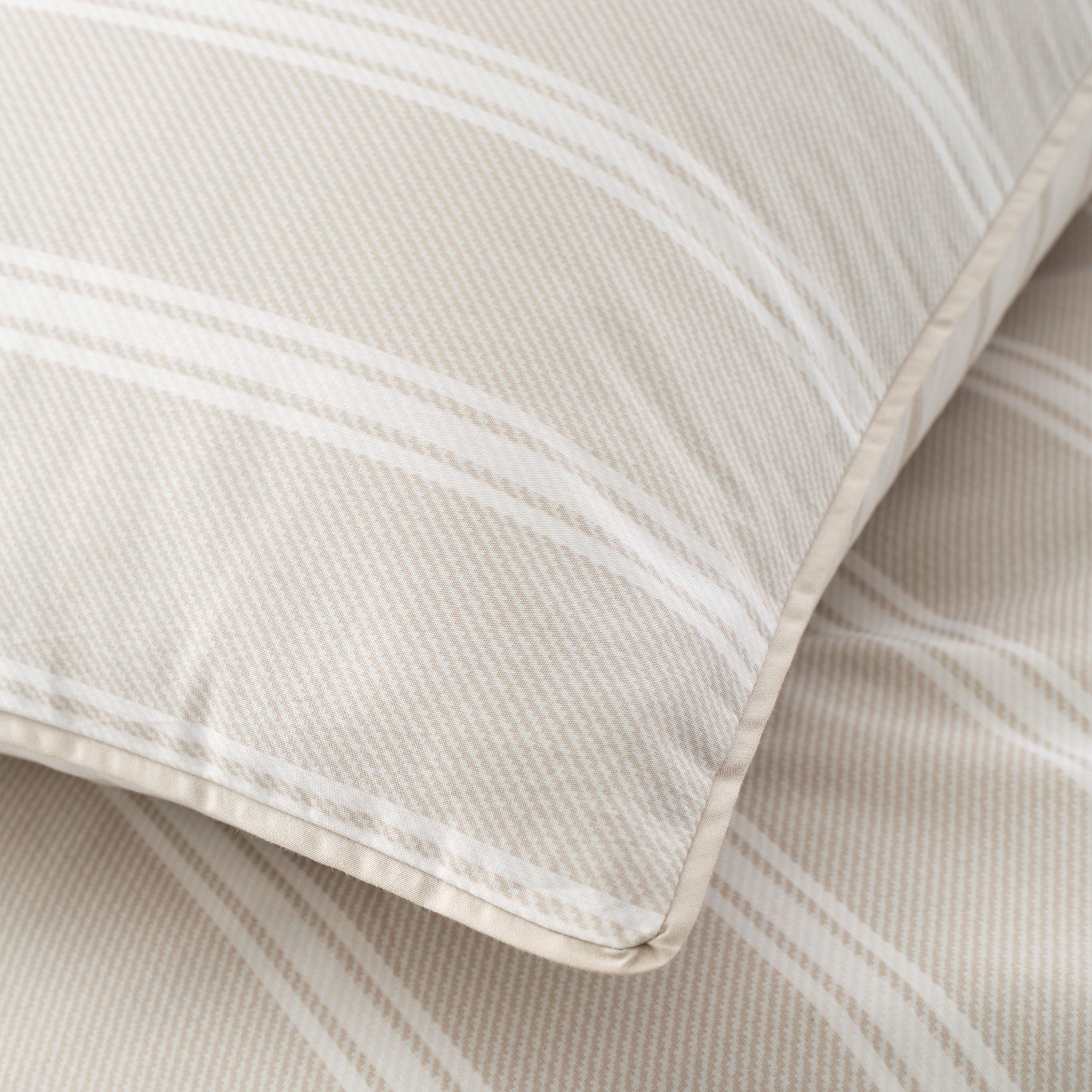 Natural - Bianca - Ashford Stripe Reversible Duvet Cover Set - 5