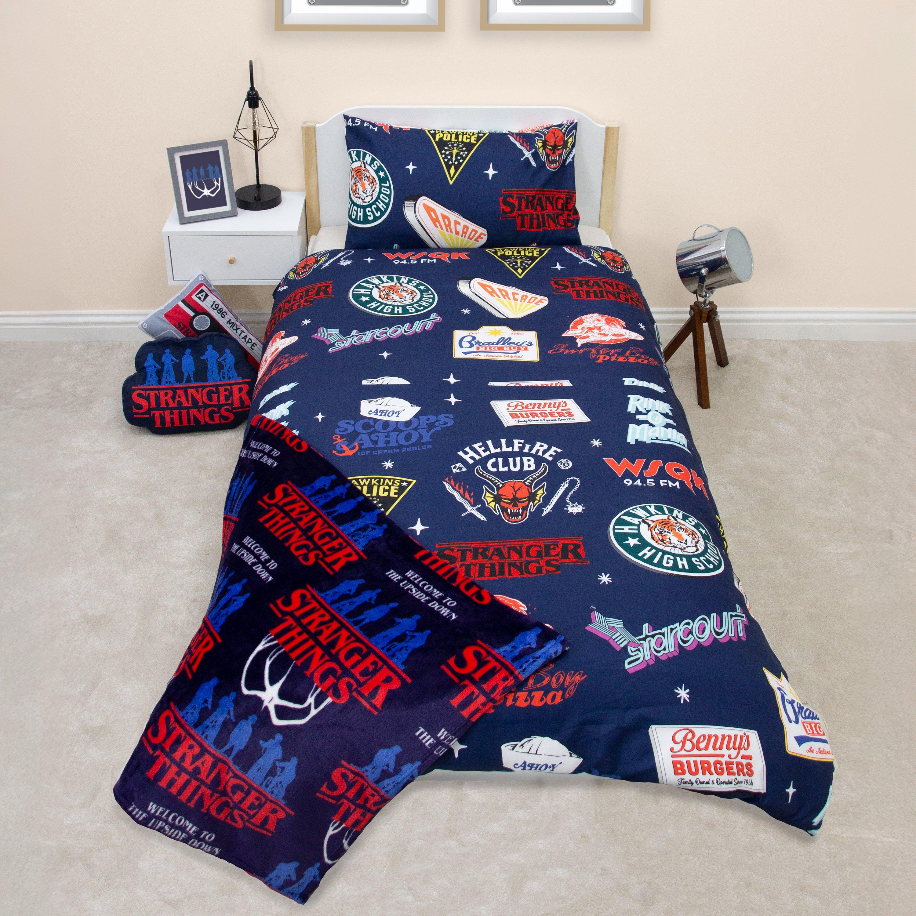 Multicolour - Stranger Things - Stranger Things Gorgon Single Duvet - 1