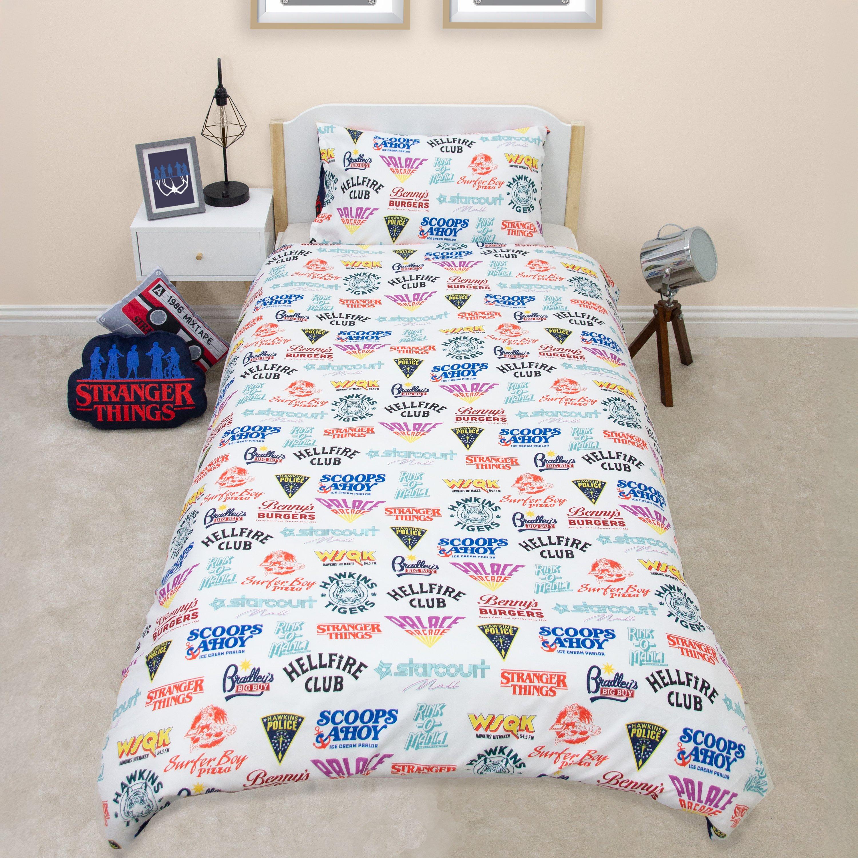 Multicolour - Stranger Things - Stranger Things Gorgon Single Duvet - 2