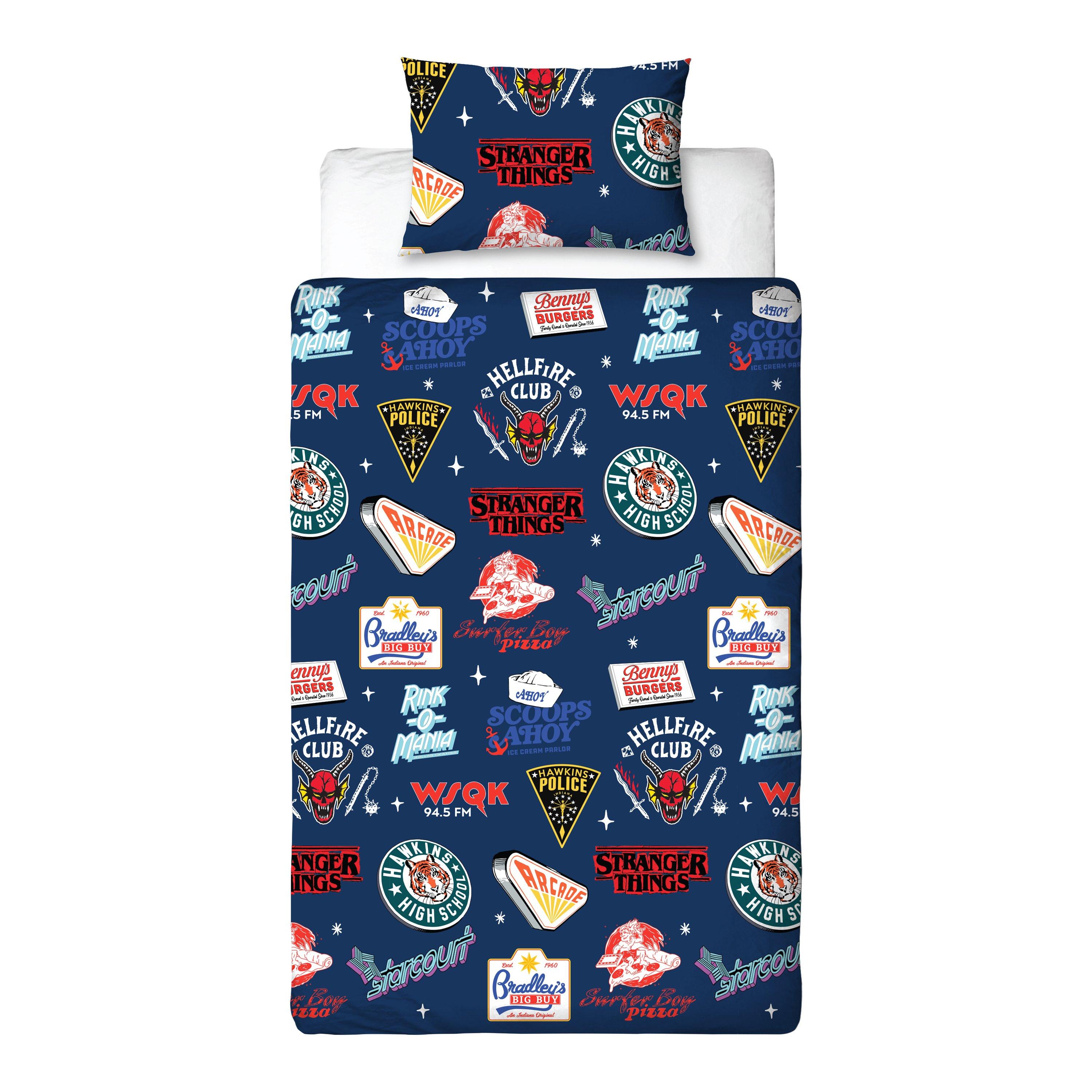 Multicolour - Stranger Things - Stranger Things Gorgon Single Duvet - 7