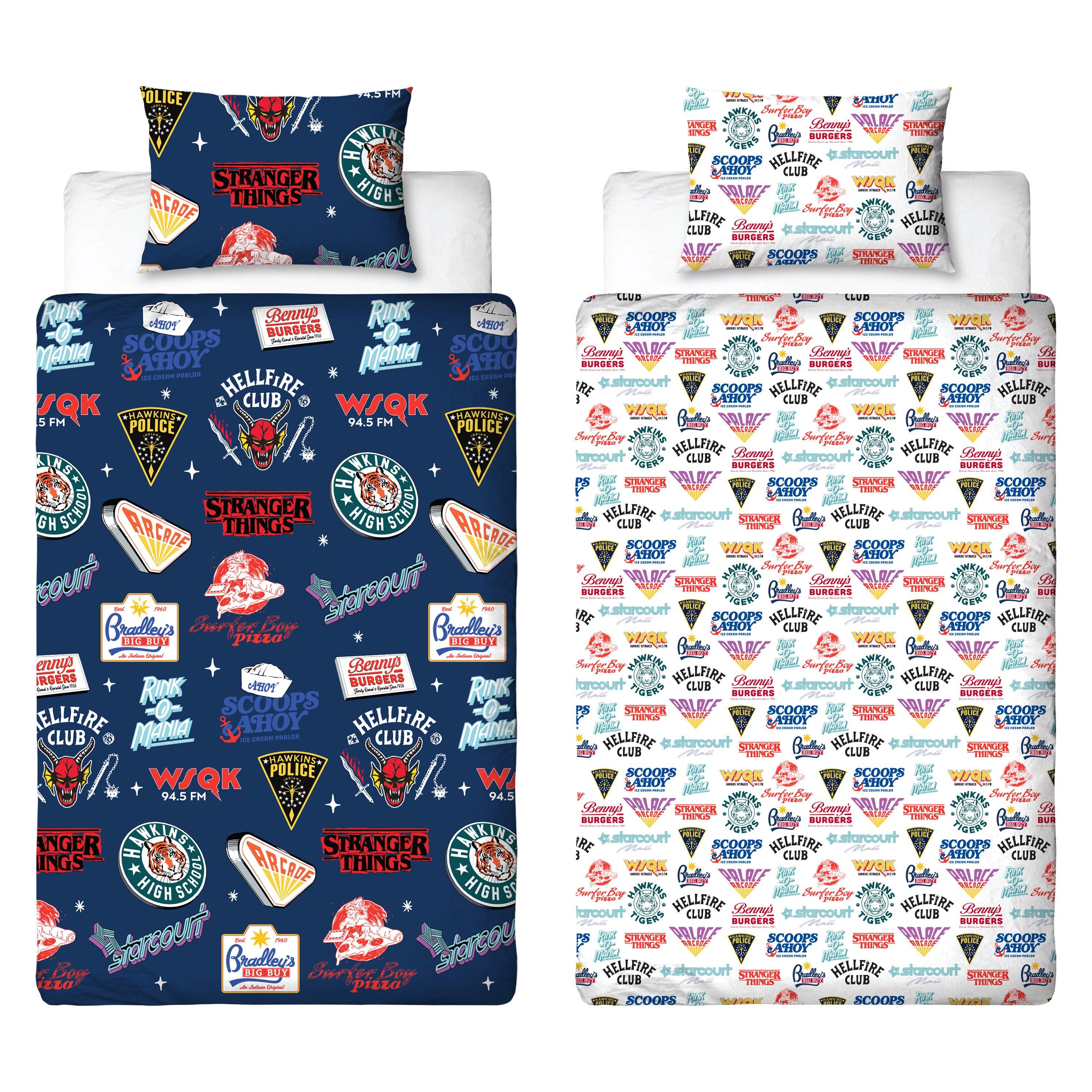 Multicolour - Stranger Things - Stranger Things Gorgon Single Duvet - 9