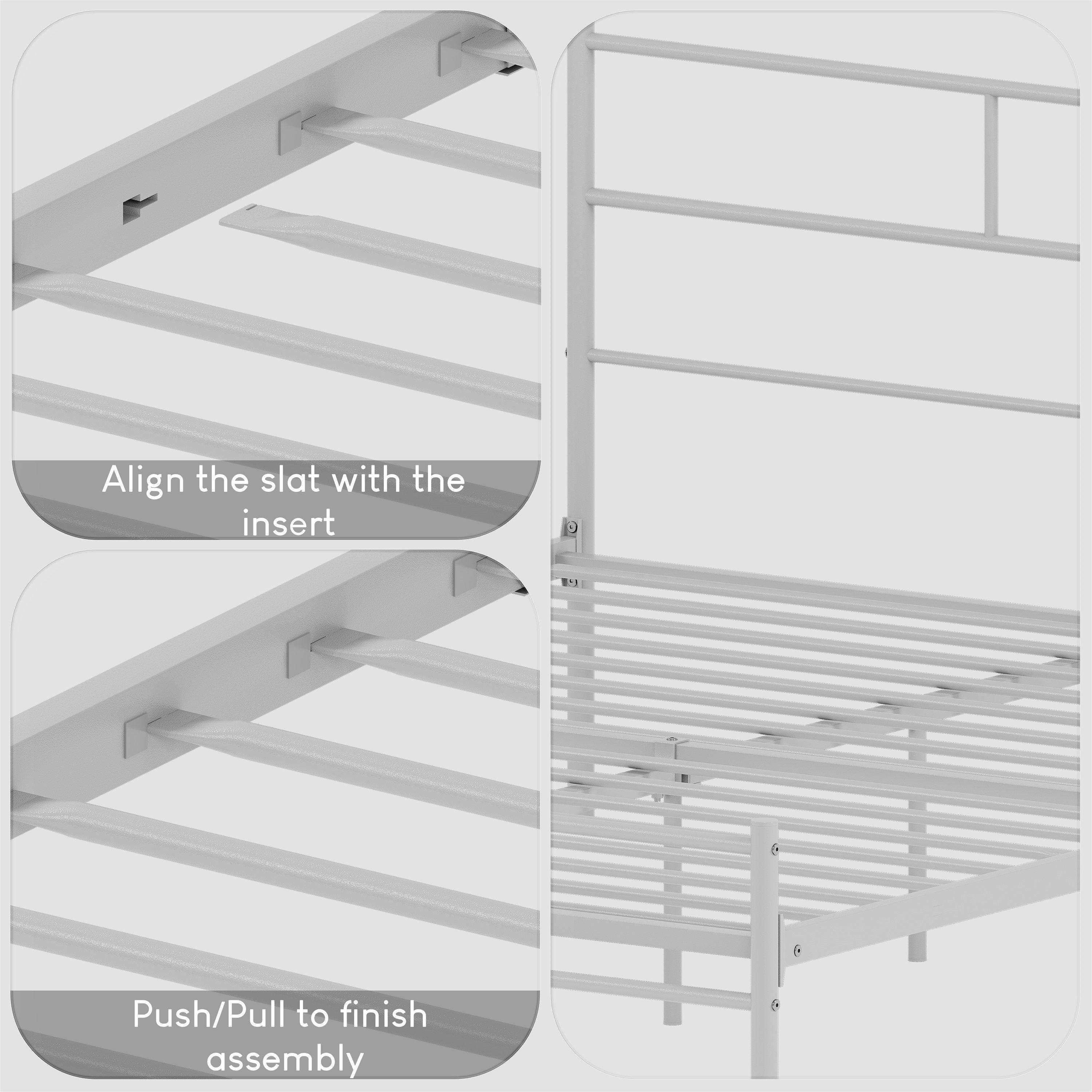 White - Lassic - Vida Designs Dorset Bed 5ft King Size - 6