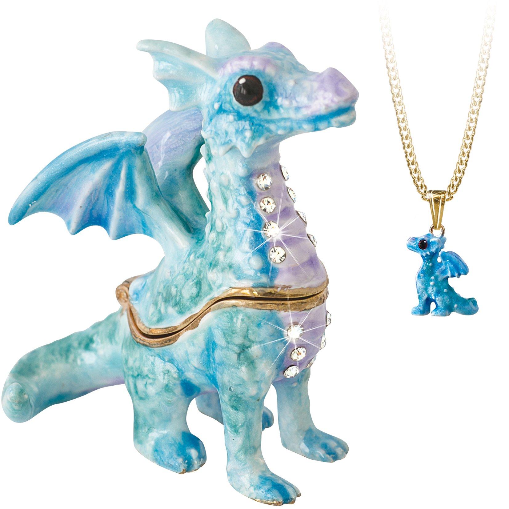 Blue - Secrets - 1071 - Dragon Trinket Box