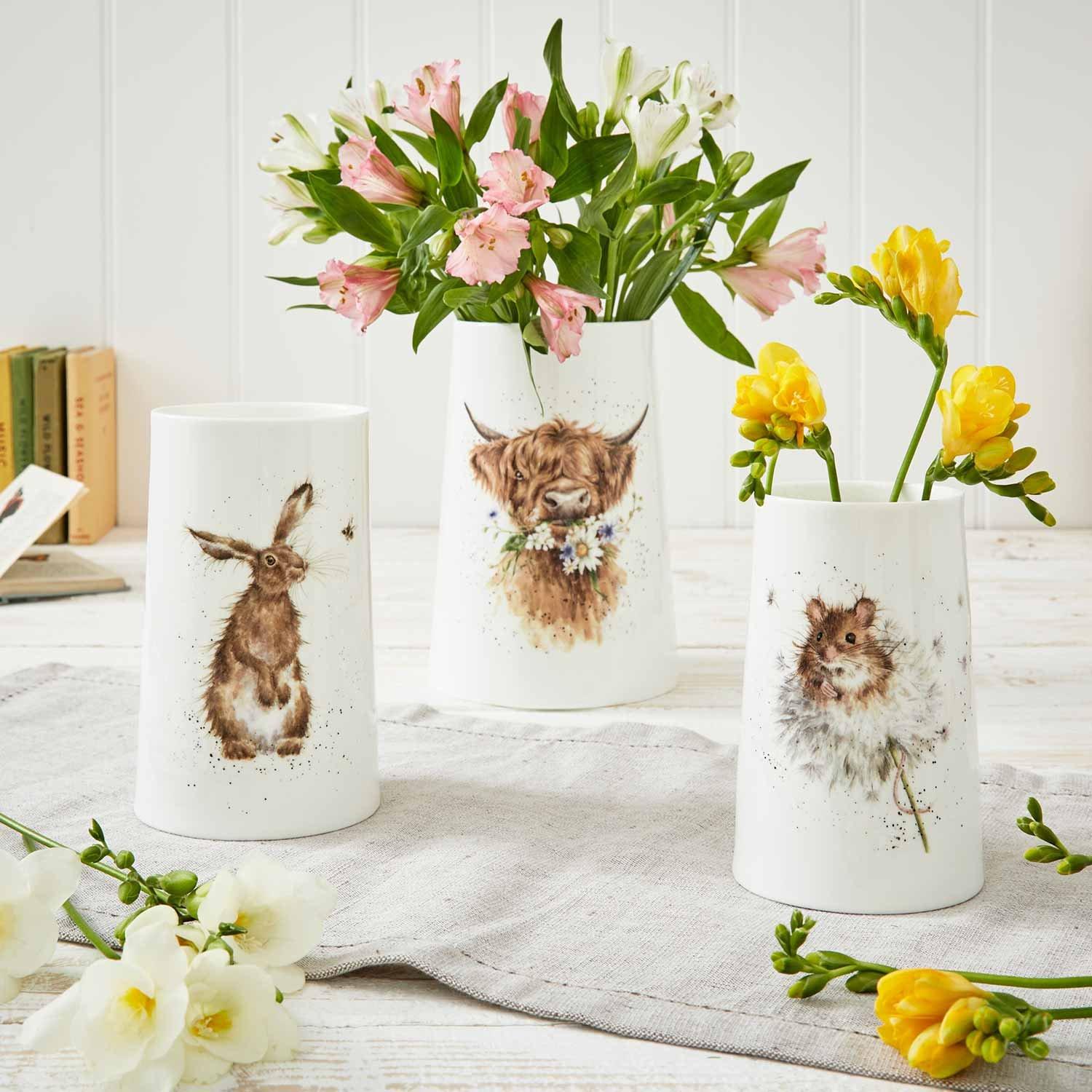 Neutral - Royal Worcester Wrendale - Wrendale Designs Medium Vase - 5