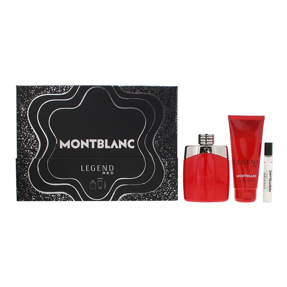 None - Montblanc - Montblanc Legend Red 3 Piece Gift Set - 1
