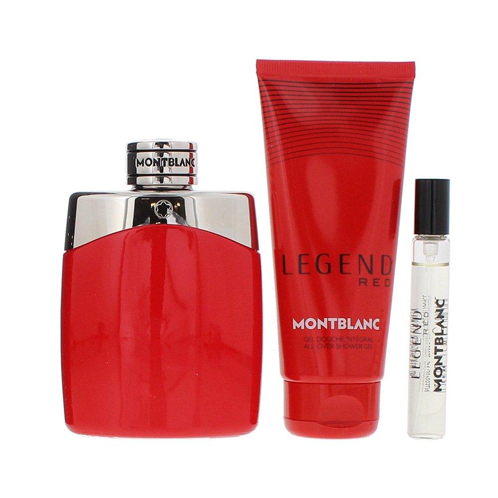 None - Montblanc - Montblanc Legend Red 3 Piece Gift Set - 2