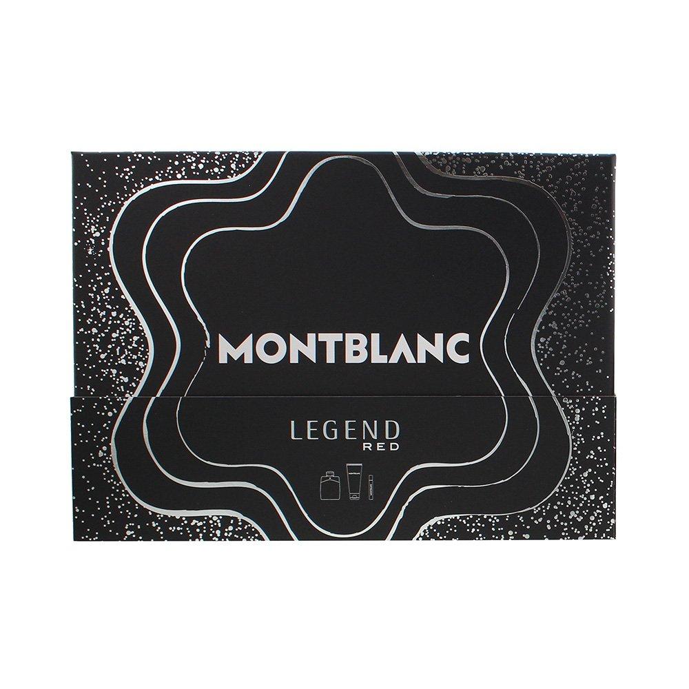 None - Montblanc - Montblanc Legend Red 3 Piece Gift Set - 3