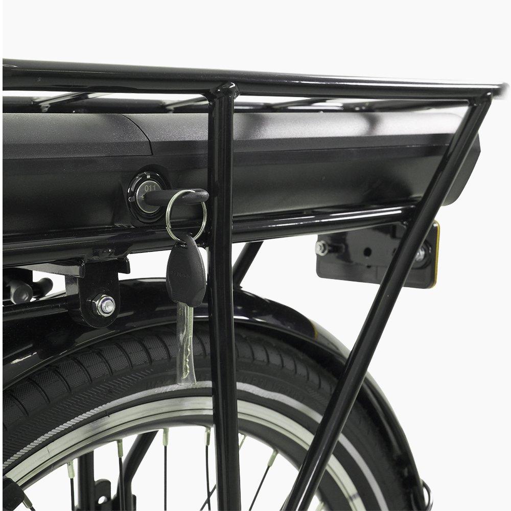 Gloss Grey - Falcon Cycles - Falcon Compact Electric Folding Bike - 10