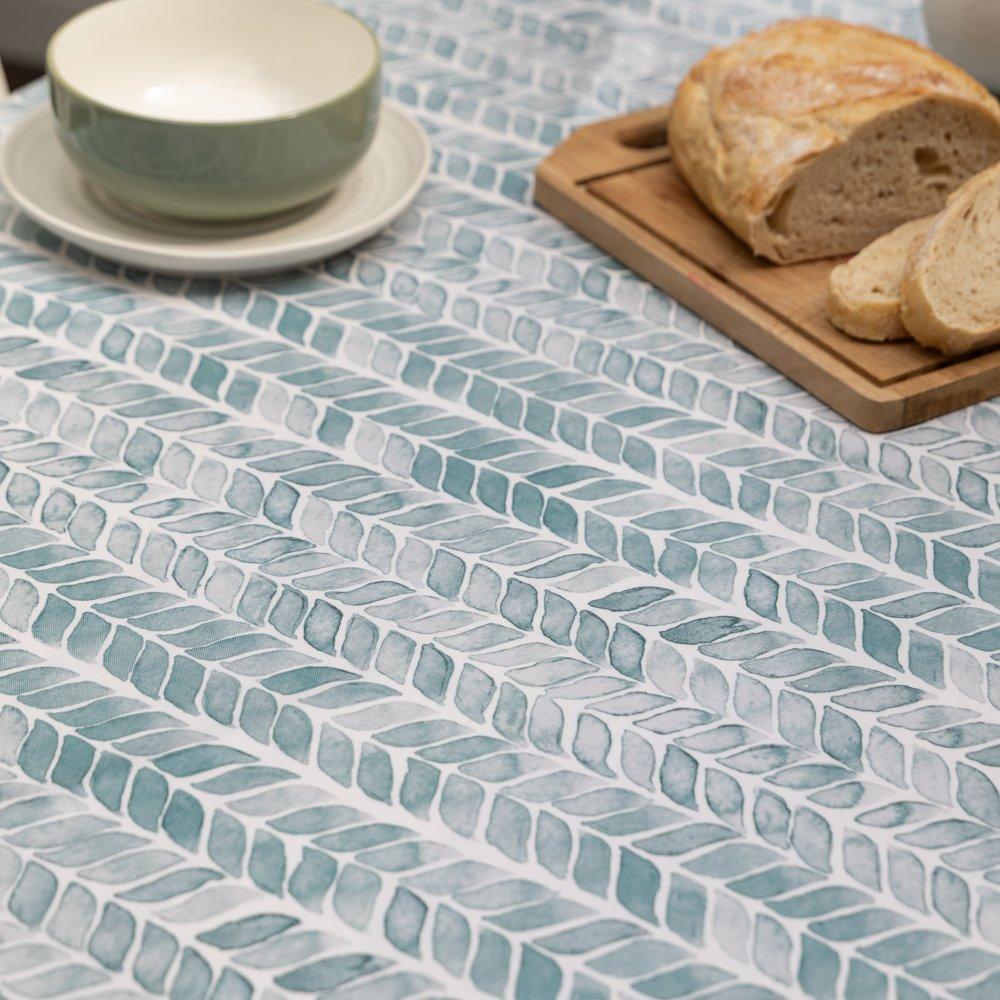 Green - D C Fix - Japondi Wipe Clean Polyester Tablecloth - 5