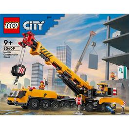 LEGO GAME LEGO 60409 Yellow Mobile Construction Crane