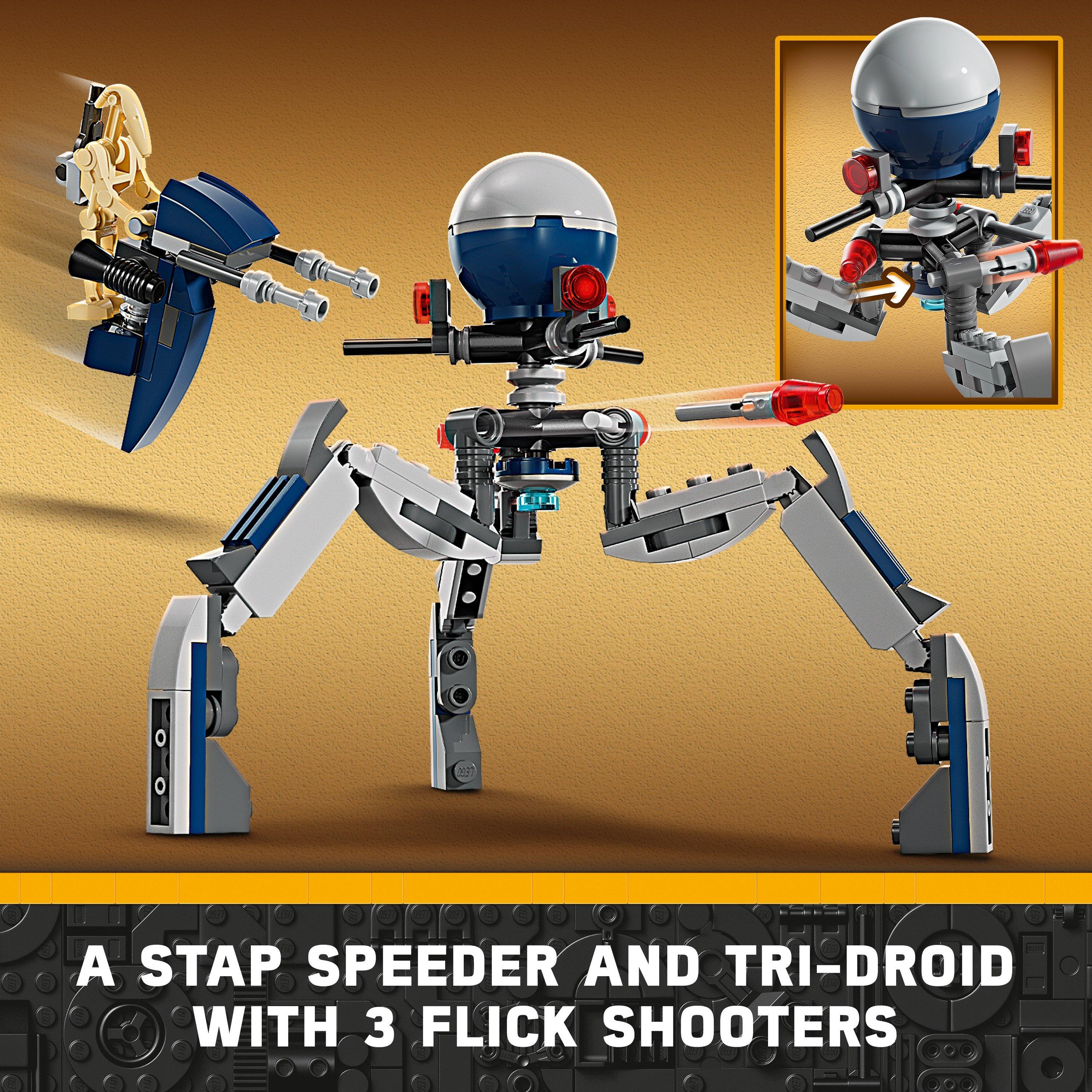 Multi Format An - LEGO - Star Wars 75372 Clone Trooper and Battle Droid Pack - 6