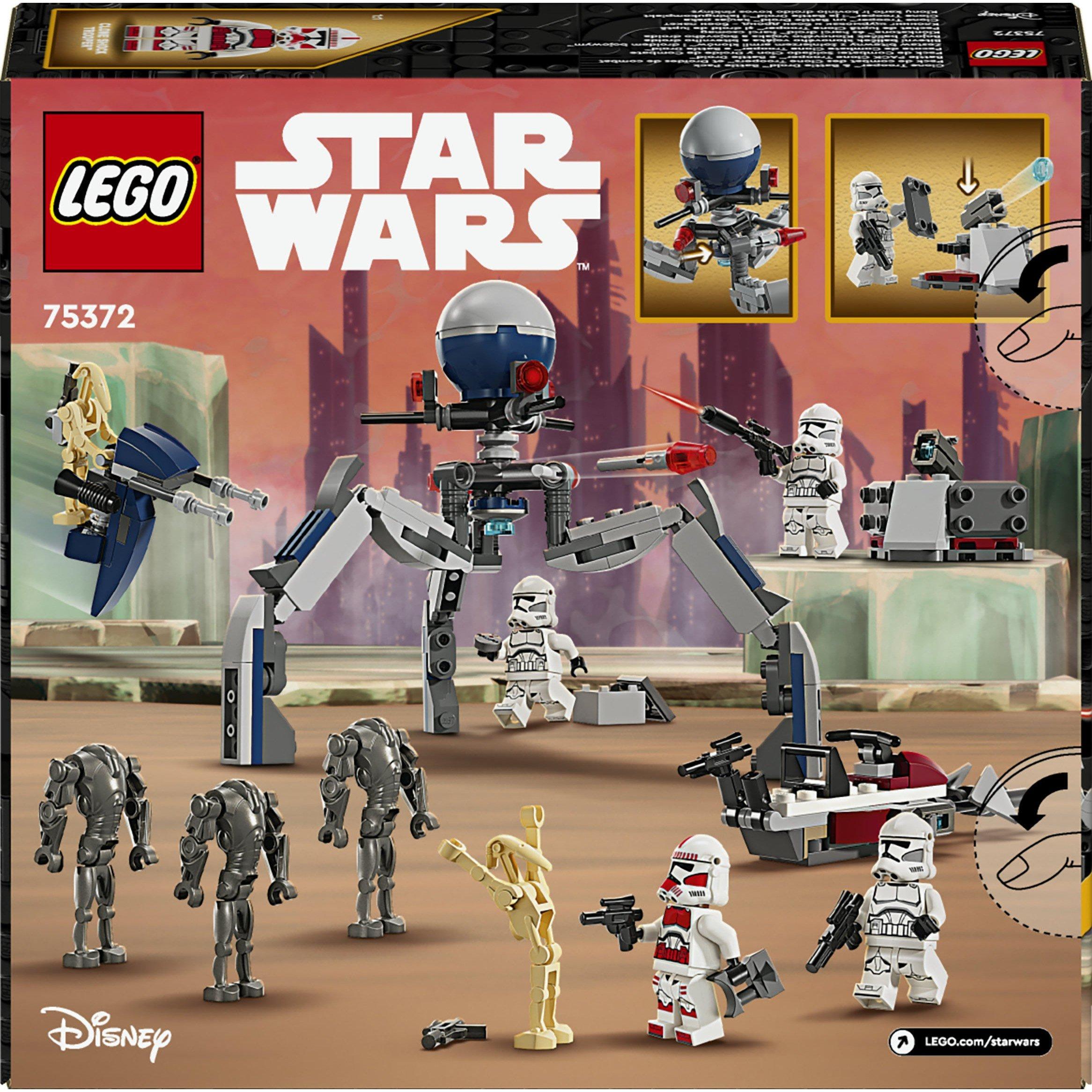 Multi Format An - LEGO - Star Wars 75372 Clone Trooper and Battle Droid Pack - 9