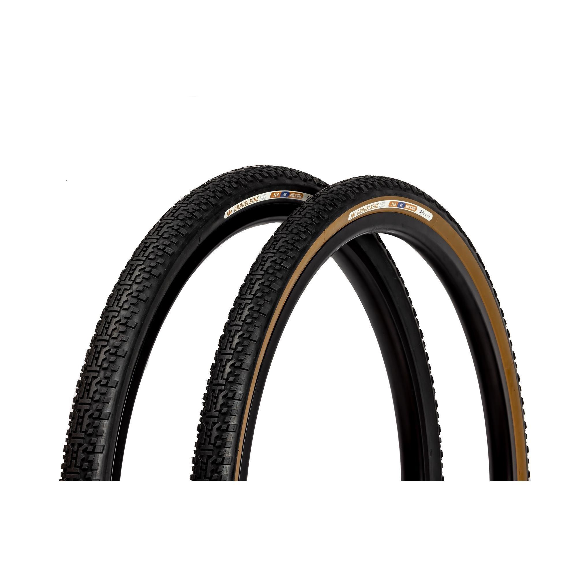 Black/Amber - Panaracer - TLR GravelKing X1 R-Line TLR Gravel Tyre - 11