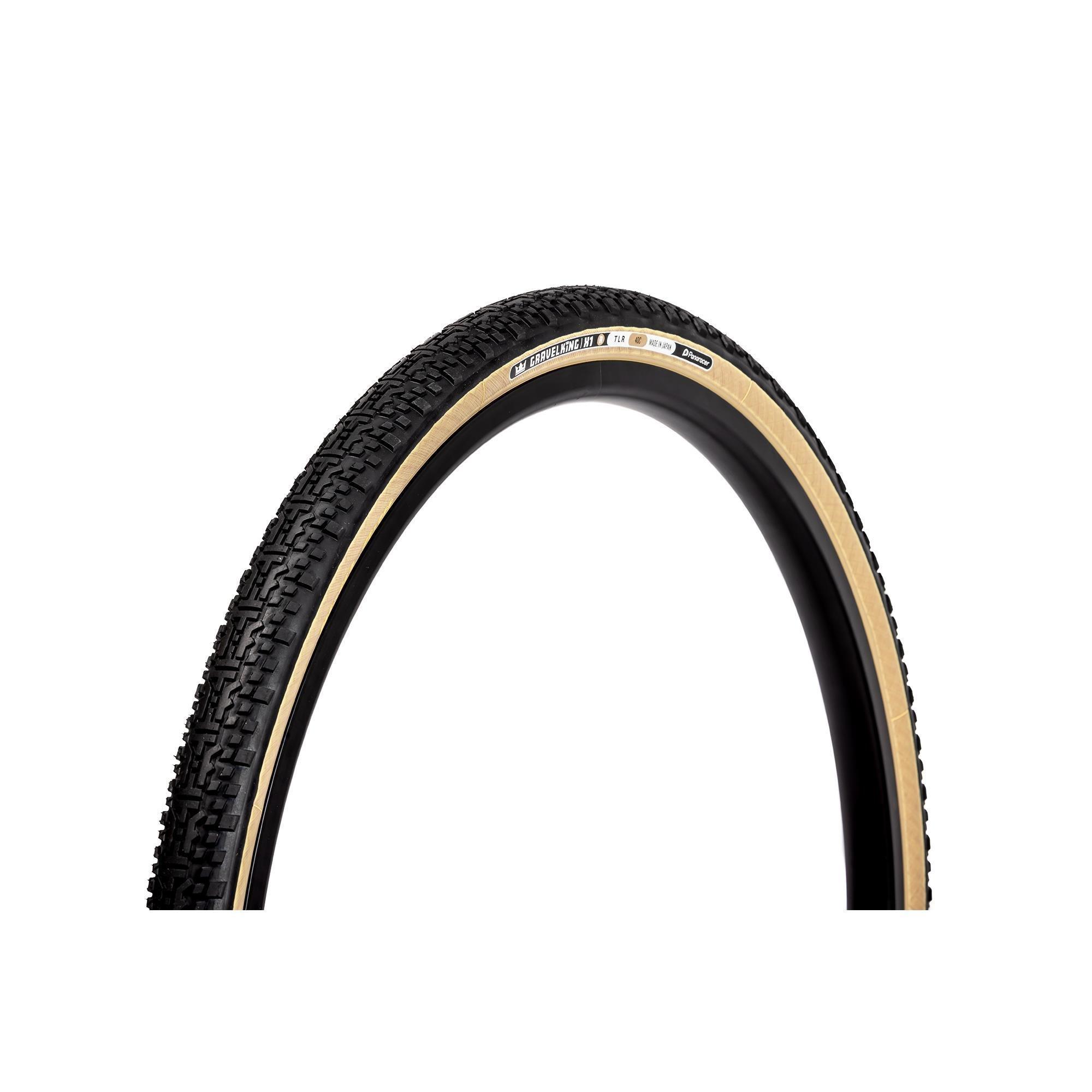 Black/Amber - Panaracer - TLR GravelKing X1 R-Line TLR Gravel Tyre - 5