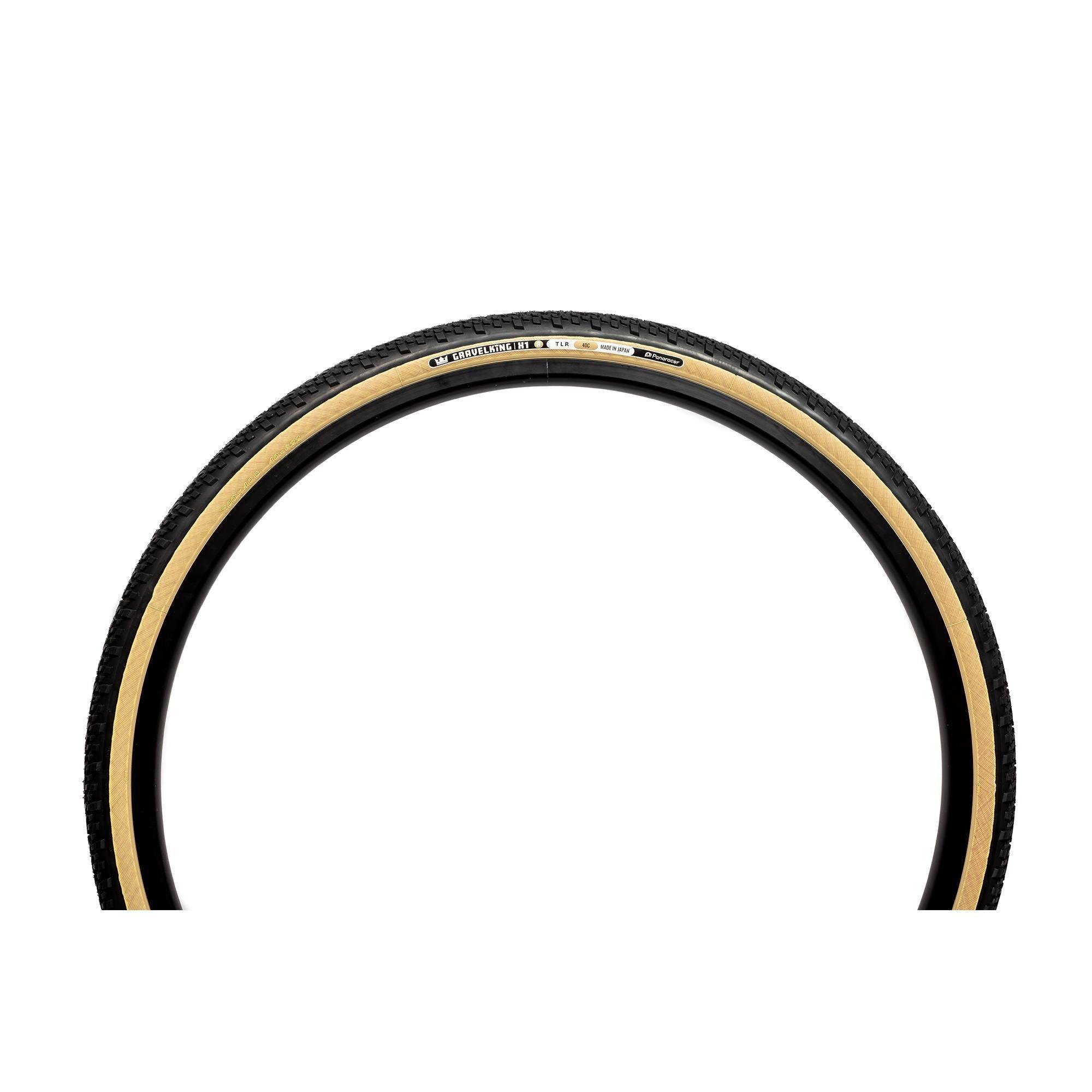 Black/Amber - Panaracer - TLR GravelKing X1 R-Line TLR Gravel Tyre - 6