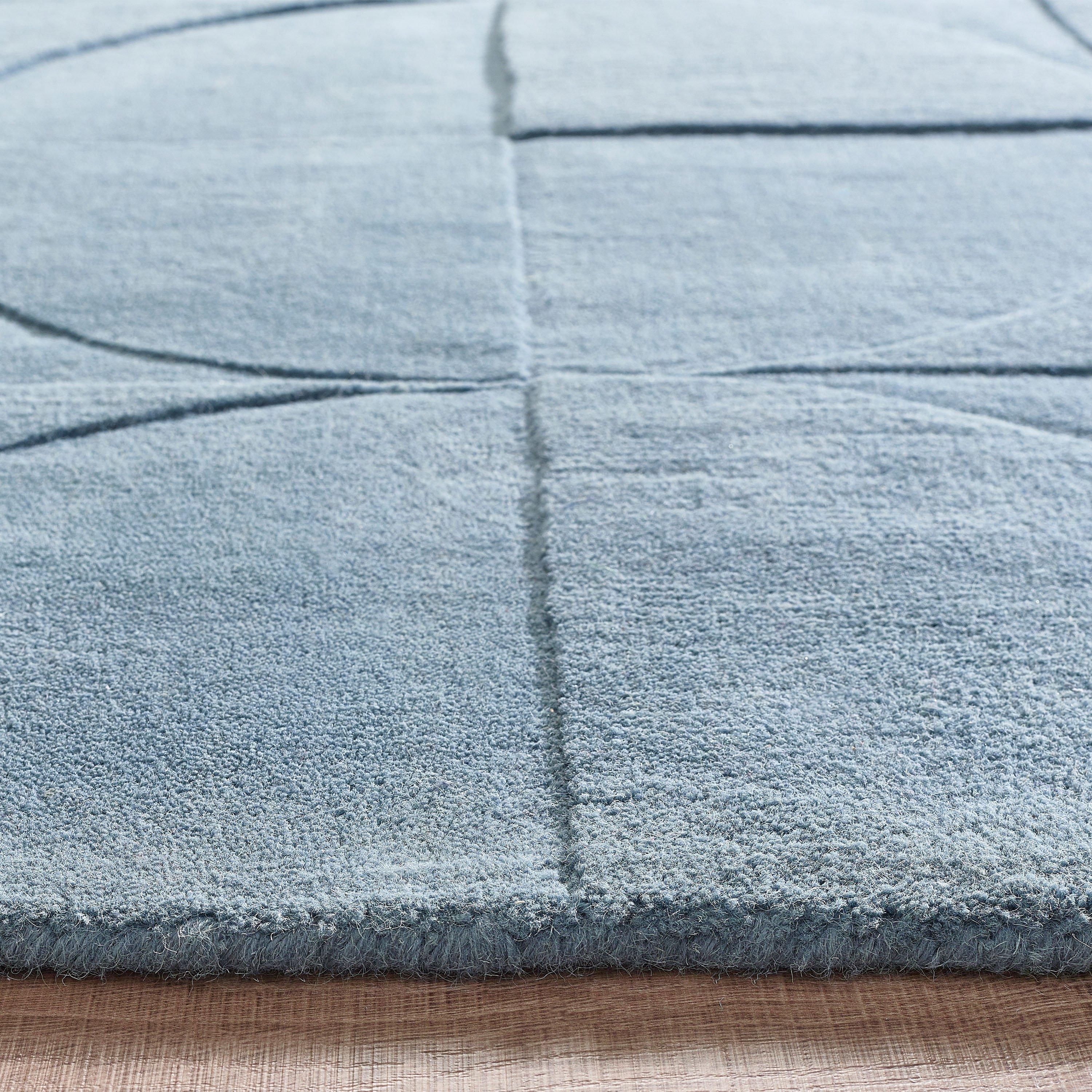 Blue - Origin Rugs - Penny Rug - 3
