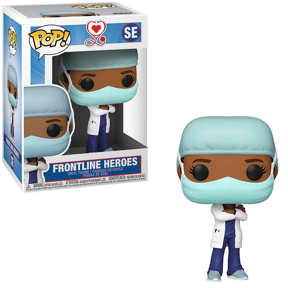 Merchandise - FUNKO - POP! Heroes: Front Line Worker - Female 2 - 1