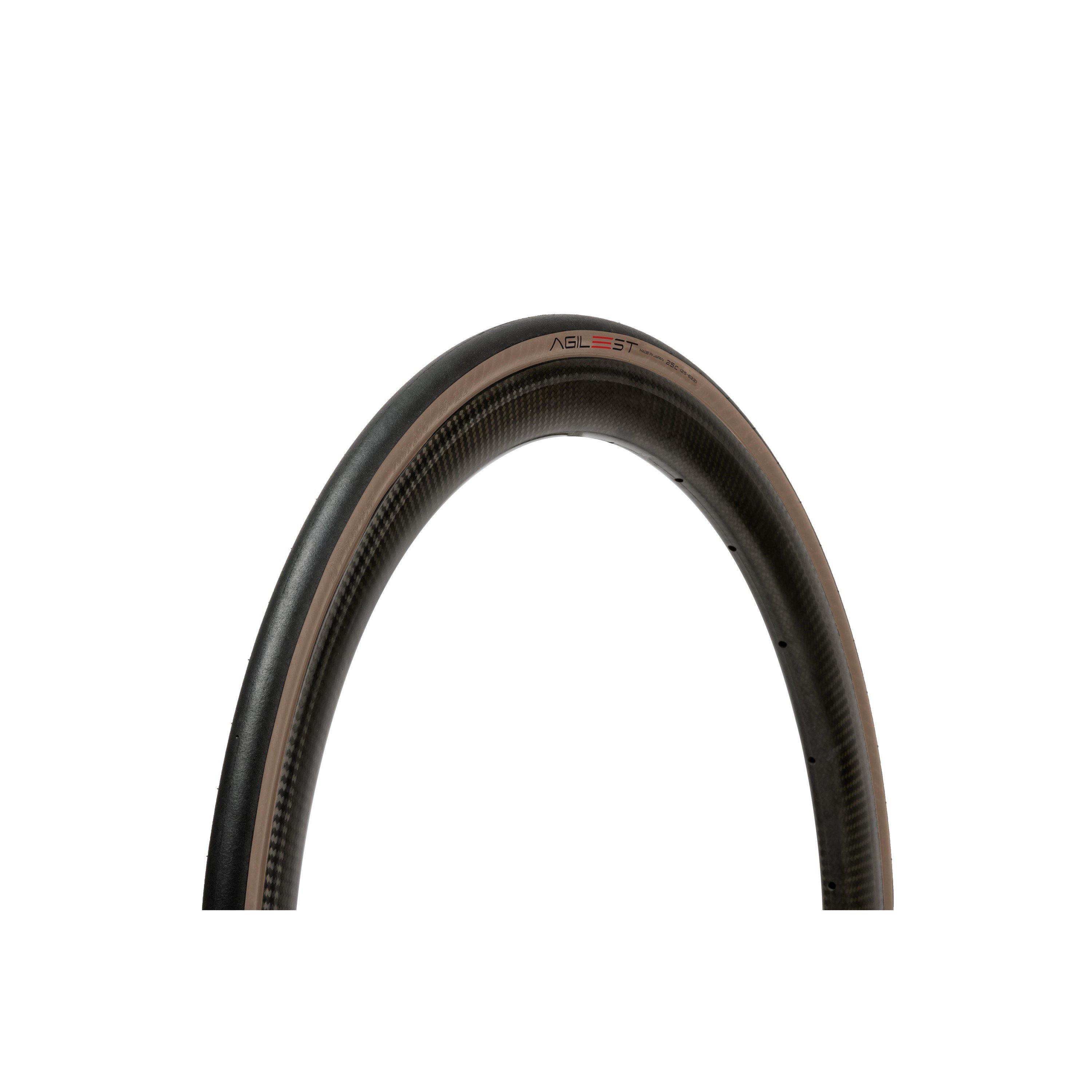 Panaracer  Agilest Folding Road Tyre - Black/Amber - 700x28c