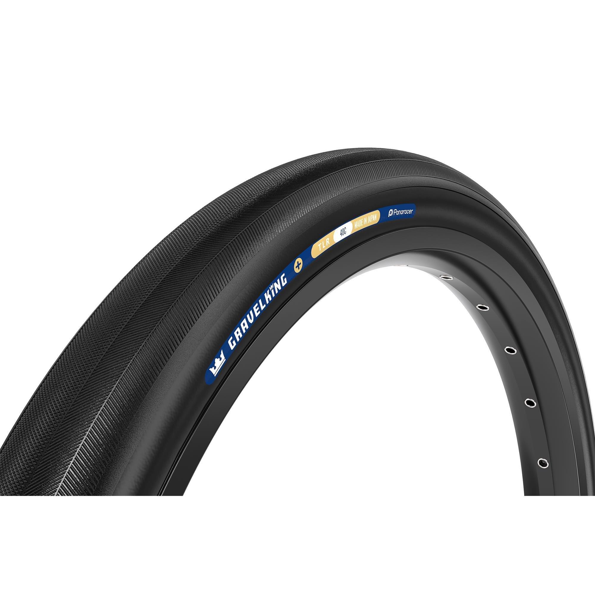 Black/Black - Panaracer - TLR GravelKing Slick Plus TLR Gravel Tyre