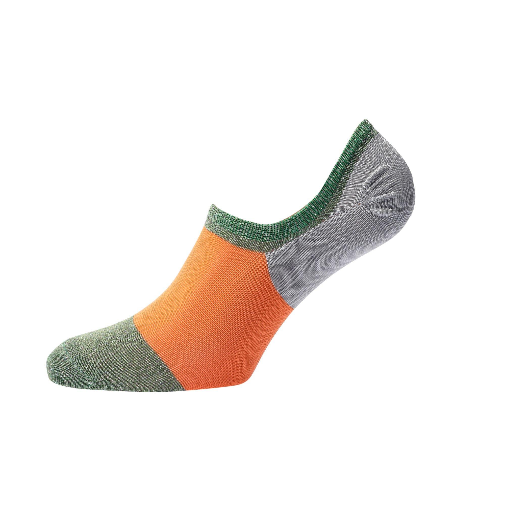 Orange - Happy Socks - Isa No Show Socks - 2