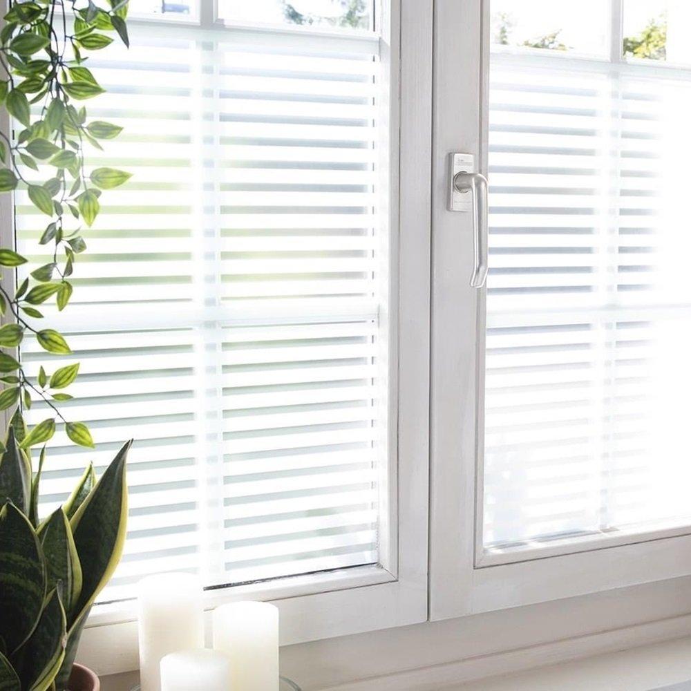 White/Clear - D C Fix - dc fix Linia Static Cling Window Film - 1