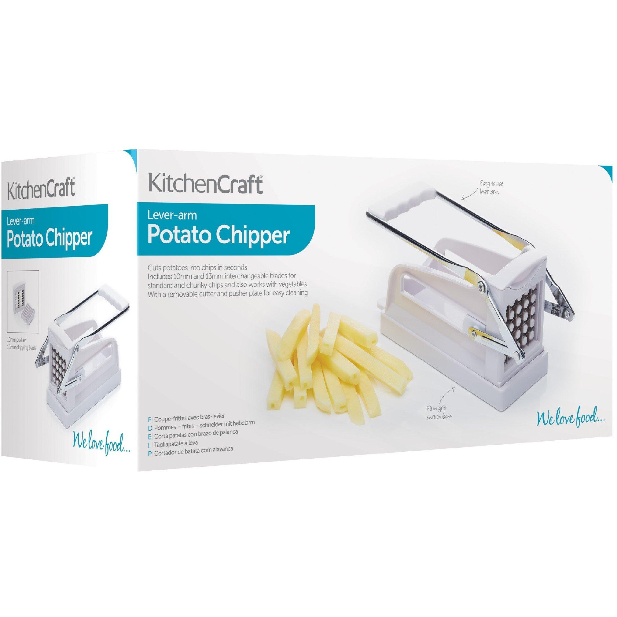White - KitchenCraft - Potato Chipper - 9